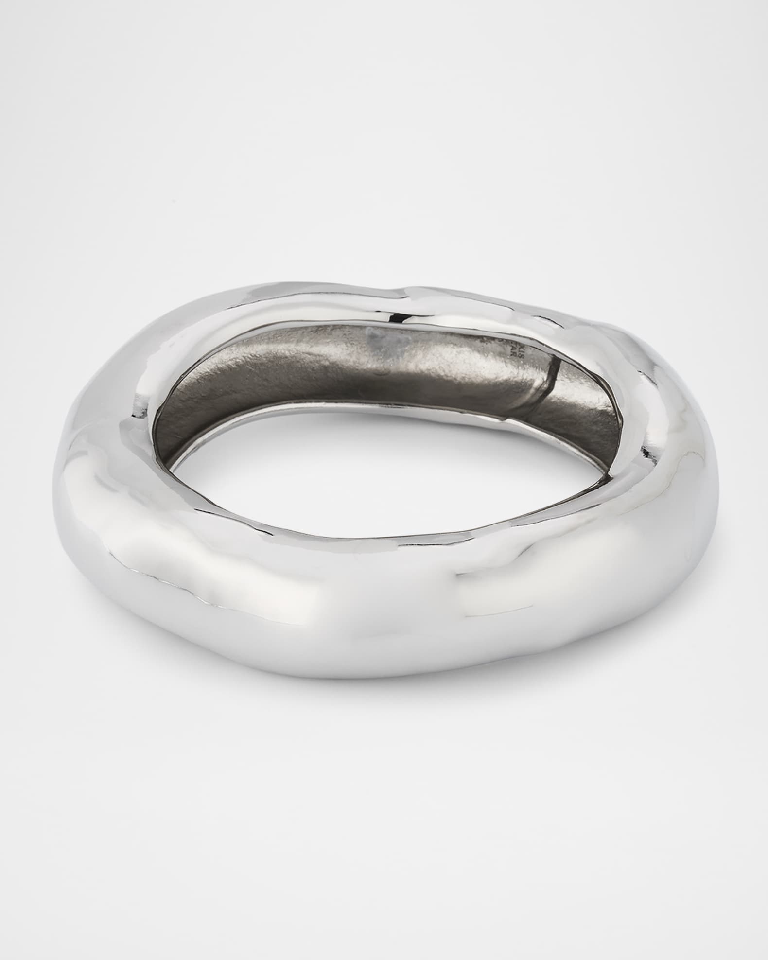 Molten Wide Bangle Bracelet, Size Large 0