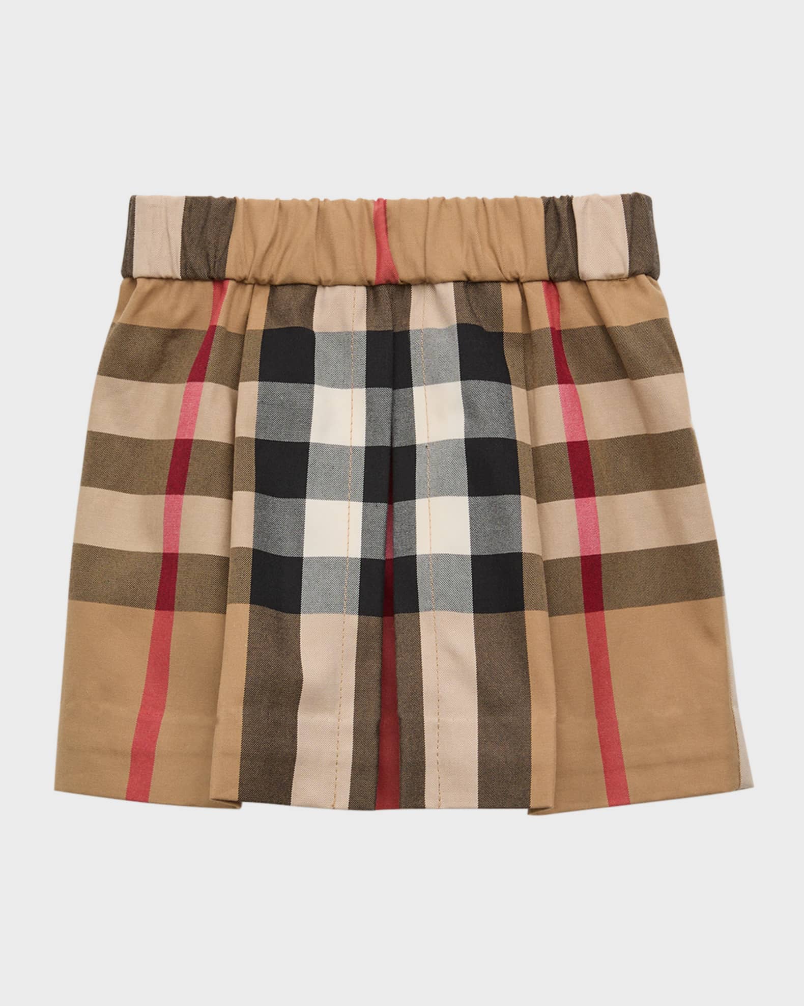 Burberry Girl s Anjelica Check Print Pleated Skirt Size 6M 2