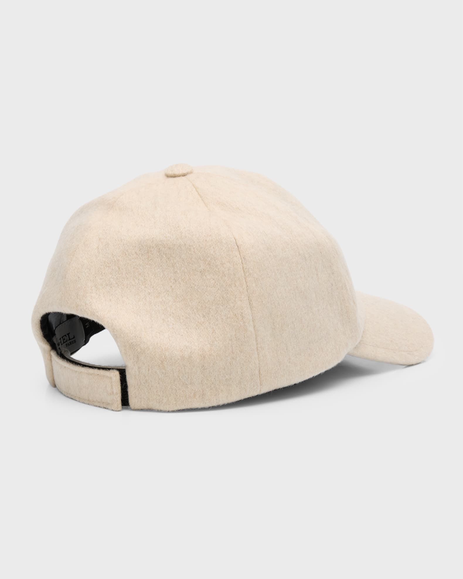 Jason Cashmere-Blend Baseball Cap  1