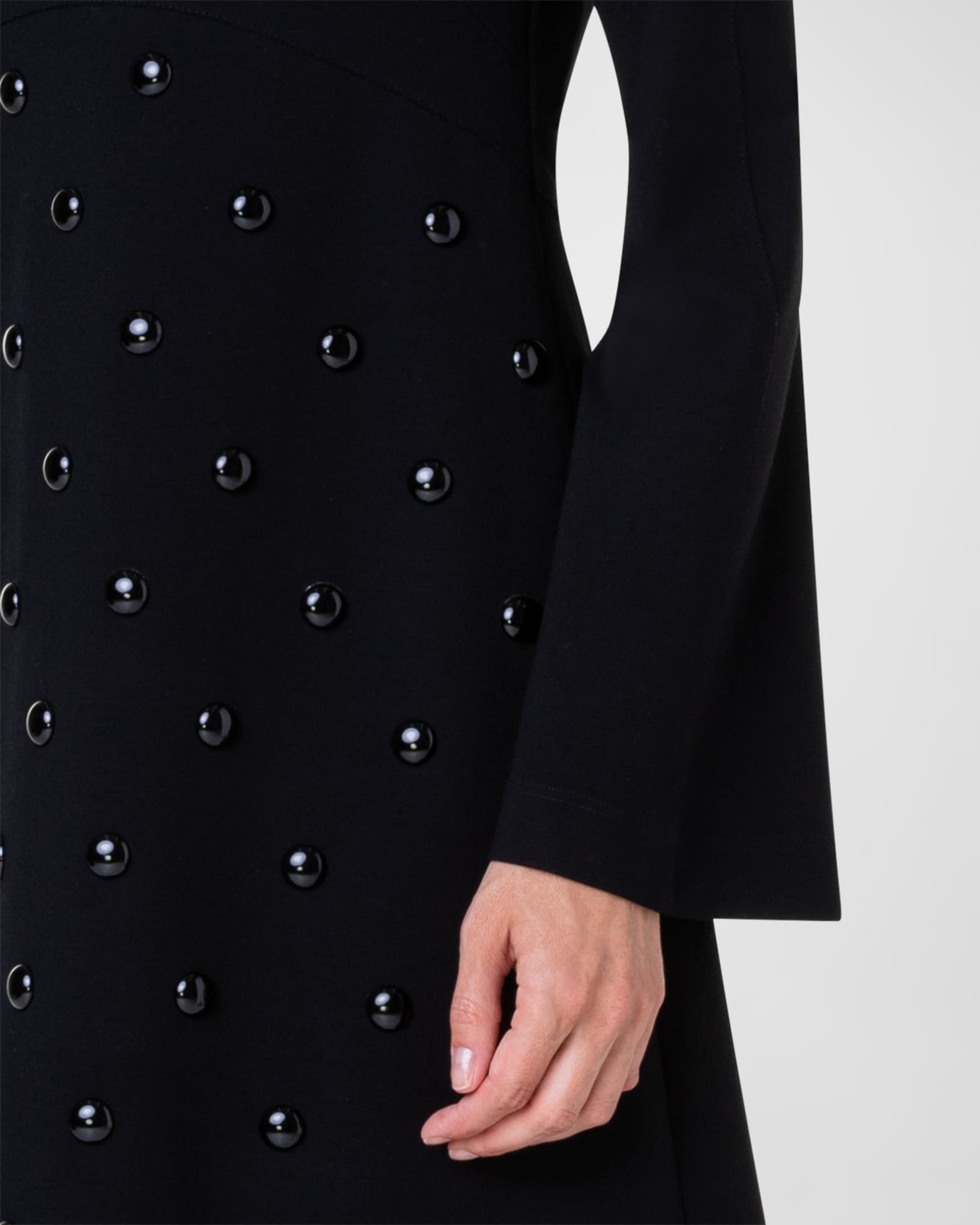 msk black and gold dress