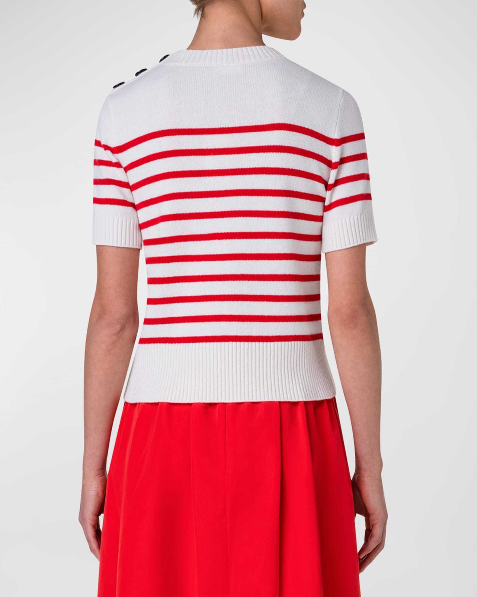 Maglione Donna Springfield Con Stelle E Lurex - Girocollo A Manica Lunga - Morbido E Combinabile