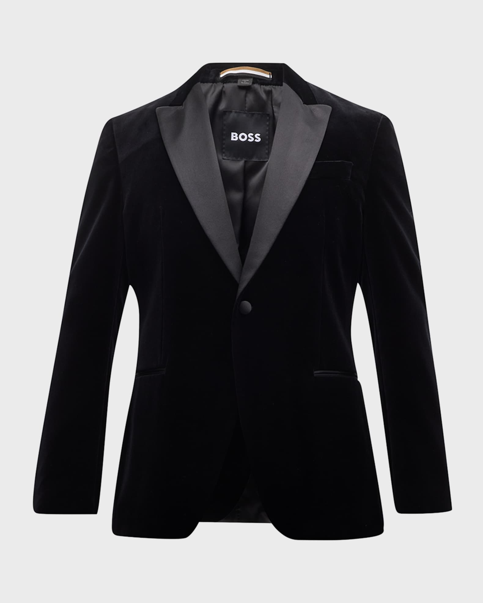 Men's Velvet Peak-Lapel Dinner Jacket 0