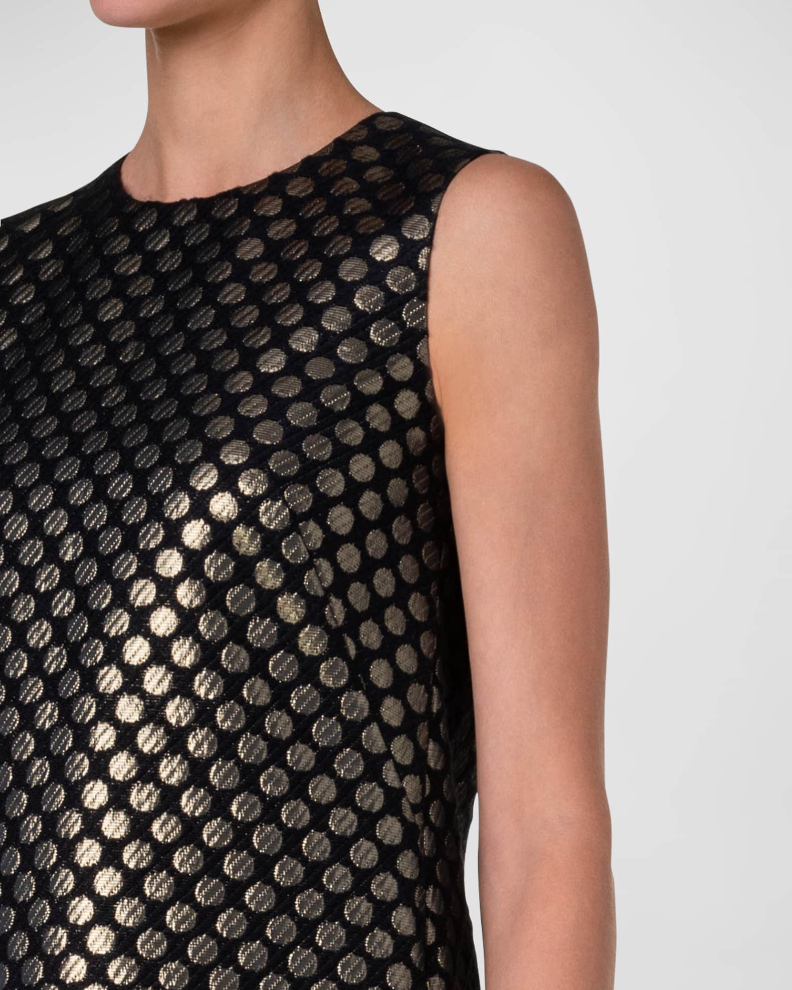 akris punto polka dot dress