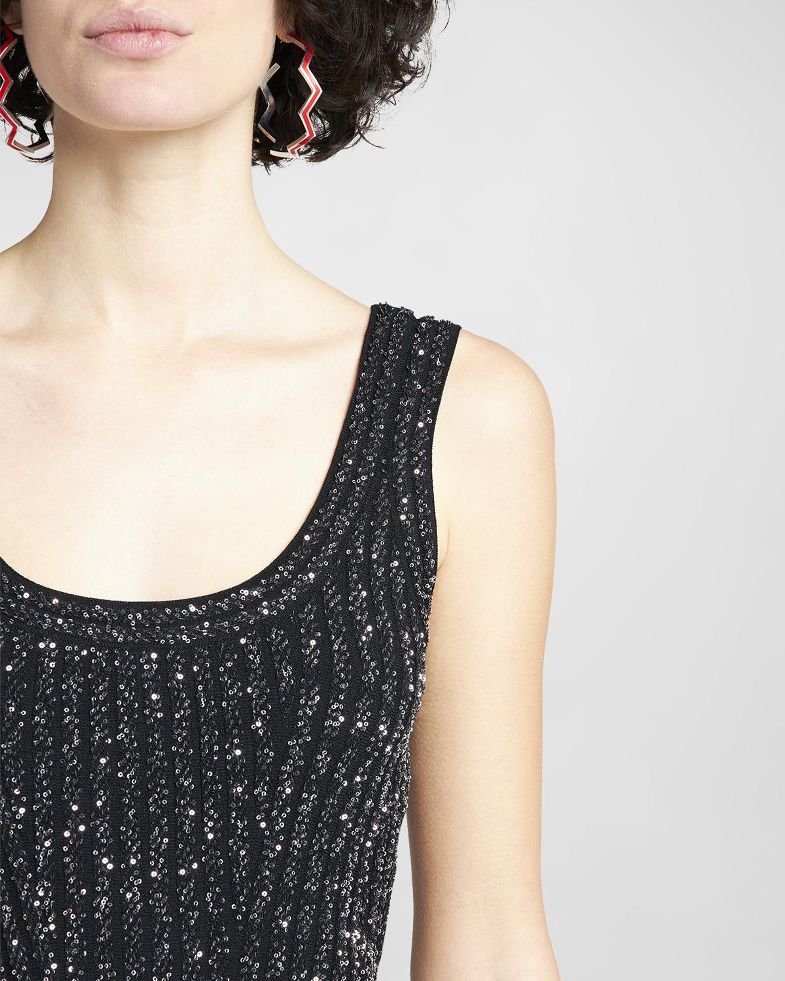 Top Morgan Rouge à Paillettes - Taille M - Neuf Sans étiquettes