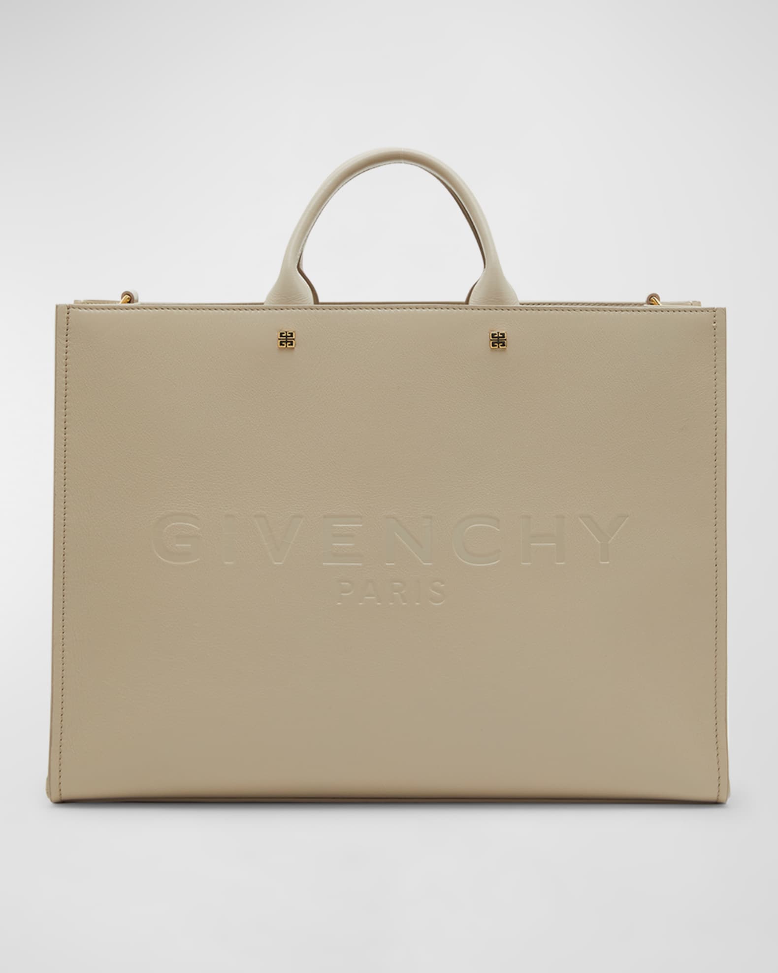 G Large Canvas Tote Bag in Beige - Givenchy