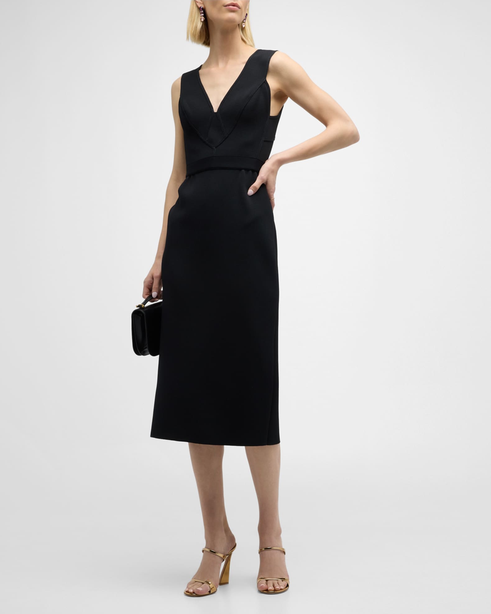 St john milano knit dress cheap