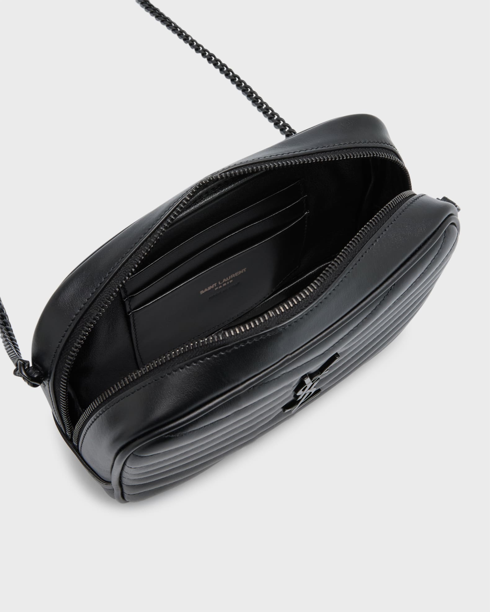 Saint Laurent Lou Mini Camera Bag Black