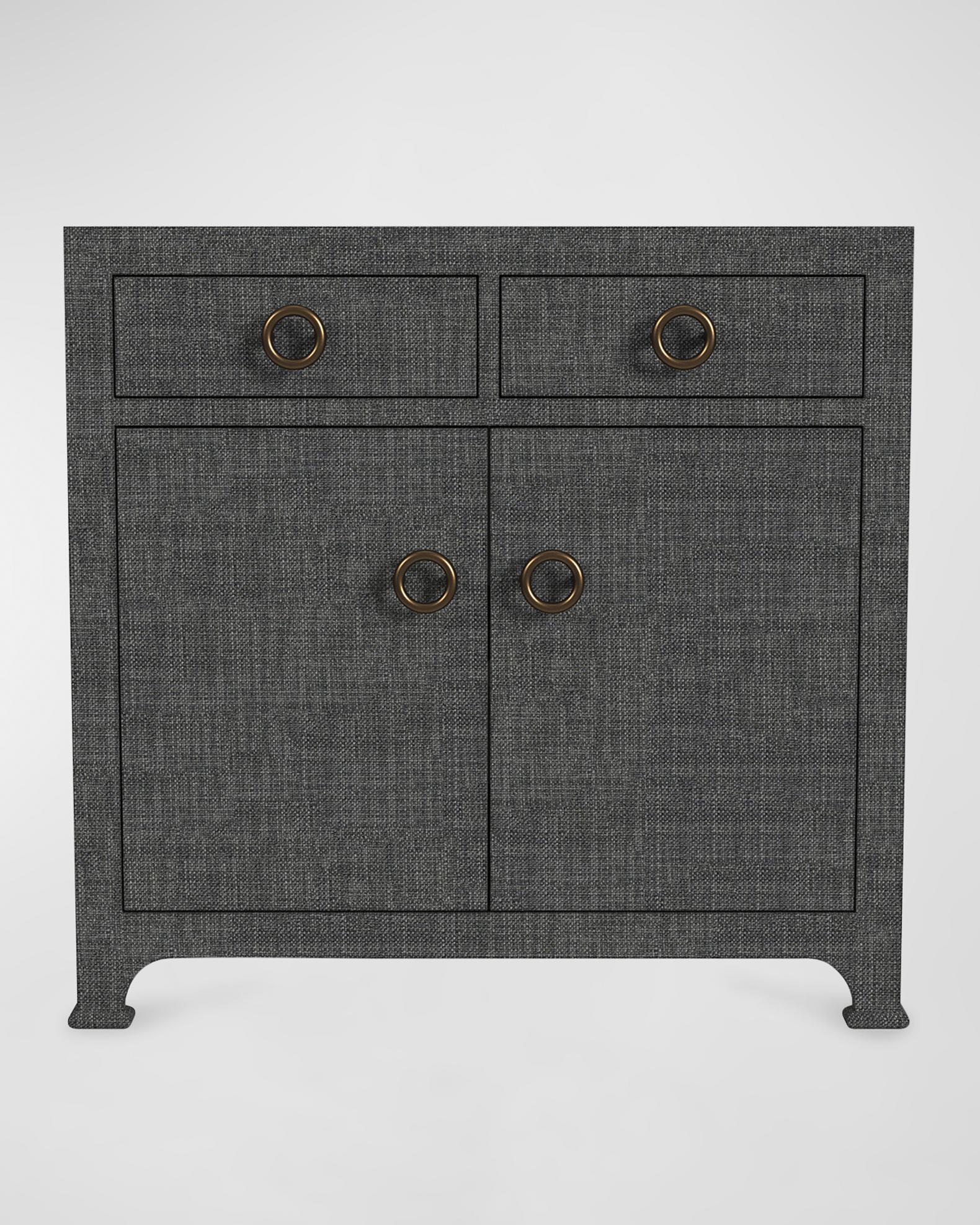 Butler Specialty Co Camila Raffia Cabinet | Neiman Marcus