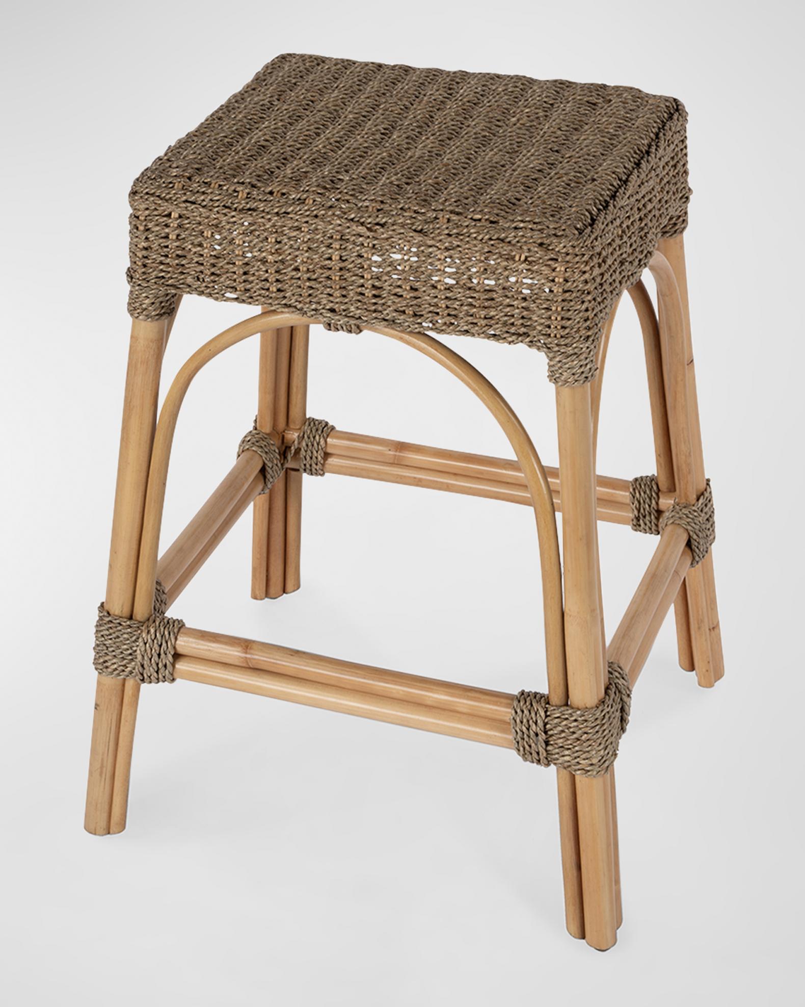 Butler Specialty Co Rana Rattan Counter Stool, 24.5