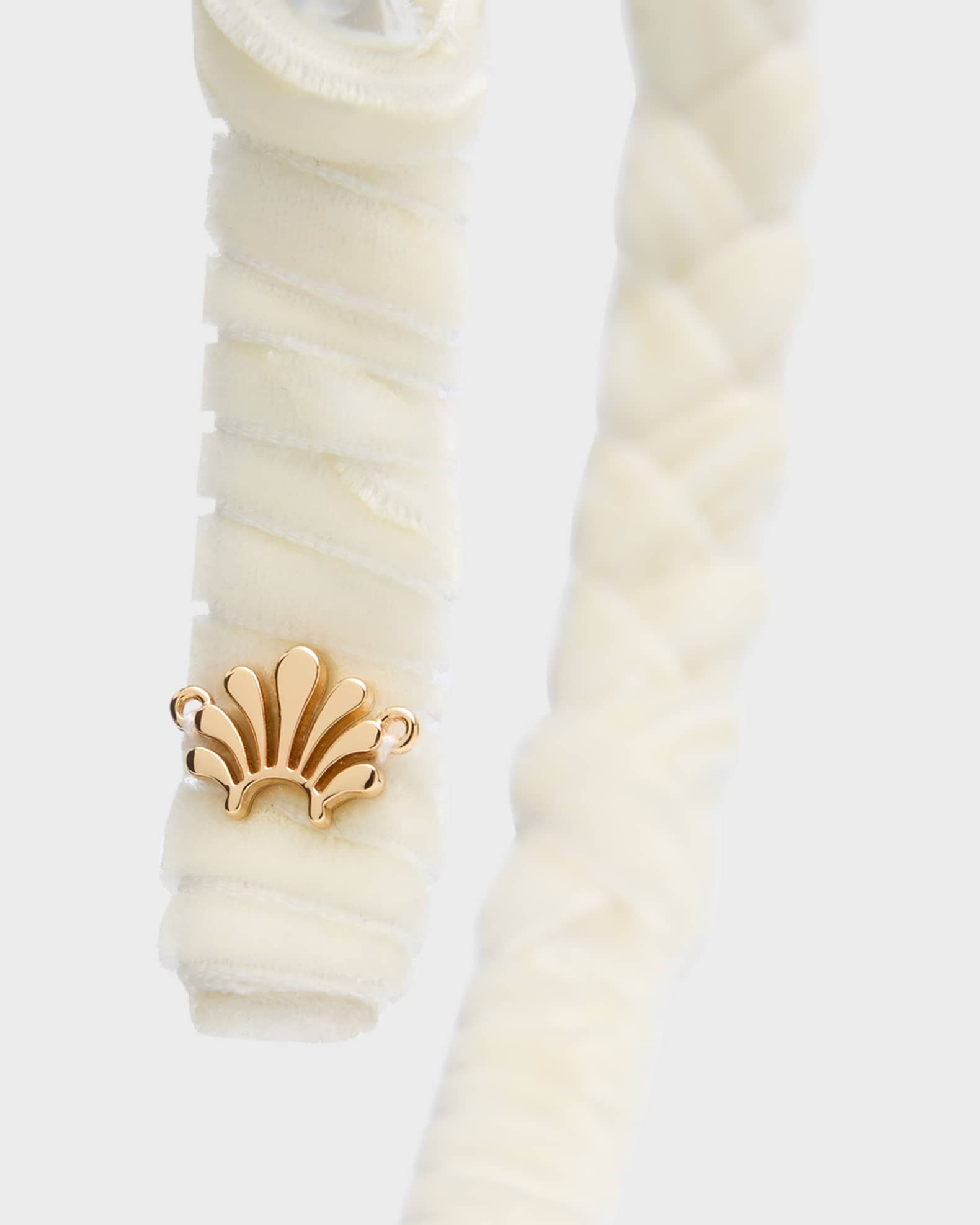 Graduated Baroque Pearly Skinny Headband  1