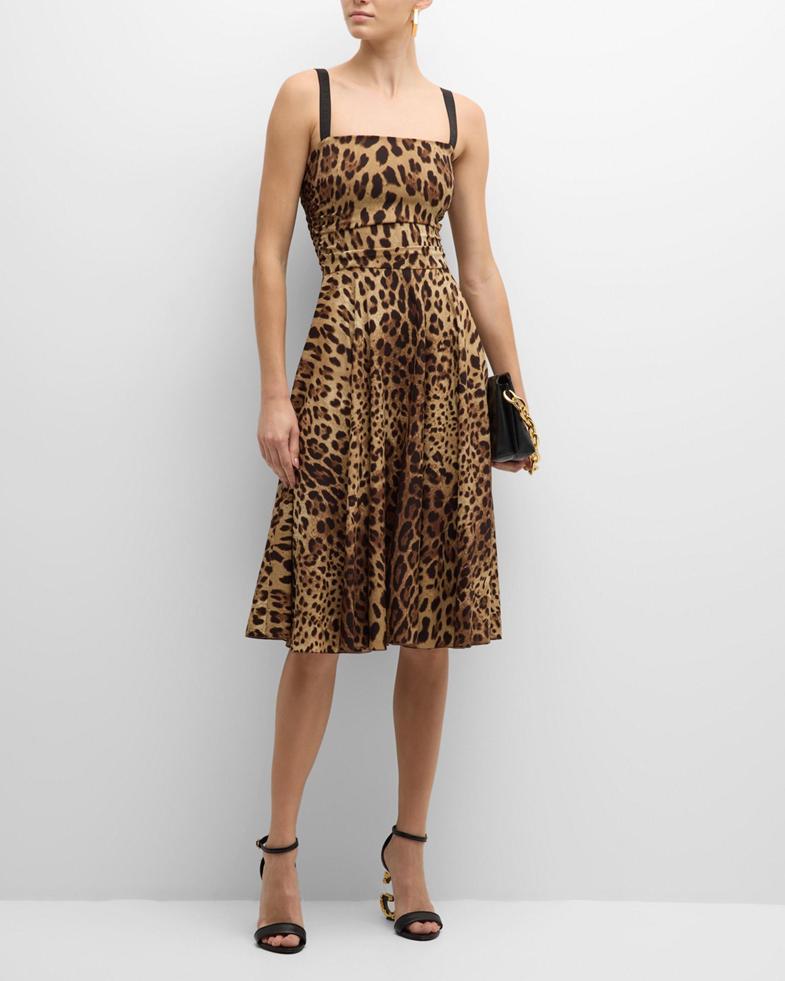 designer midi dress sale Dolce & Gabbana Silk Midi Dress | Designer Fashion Outlet