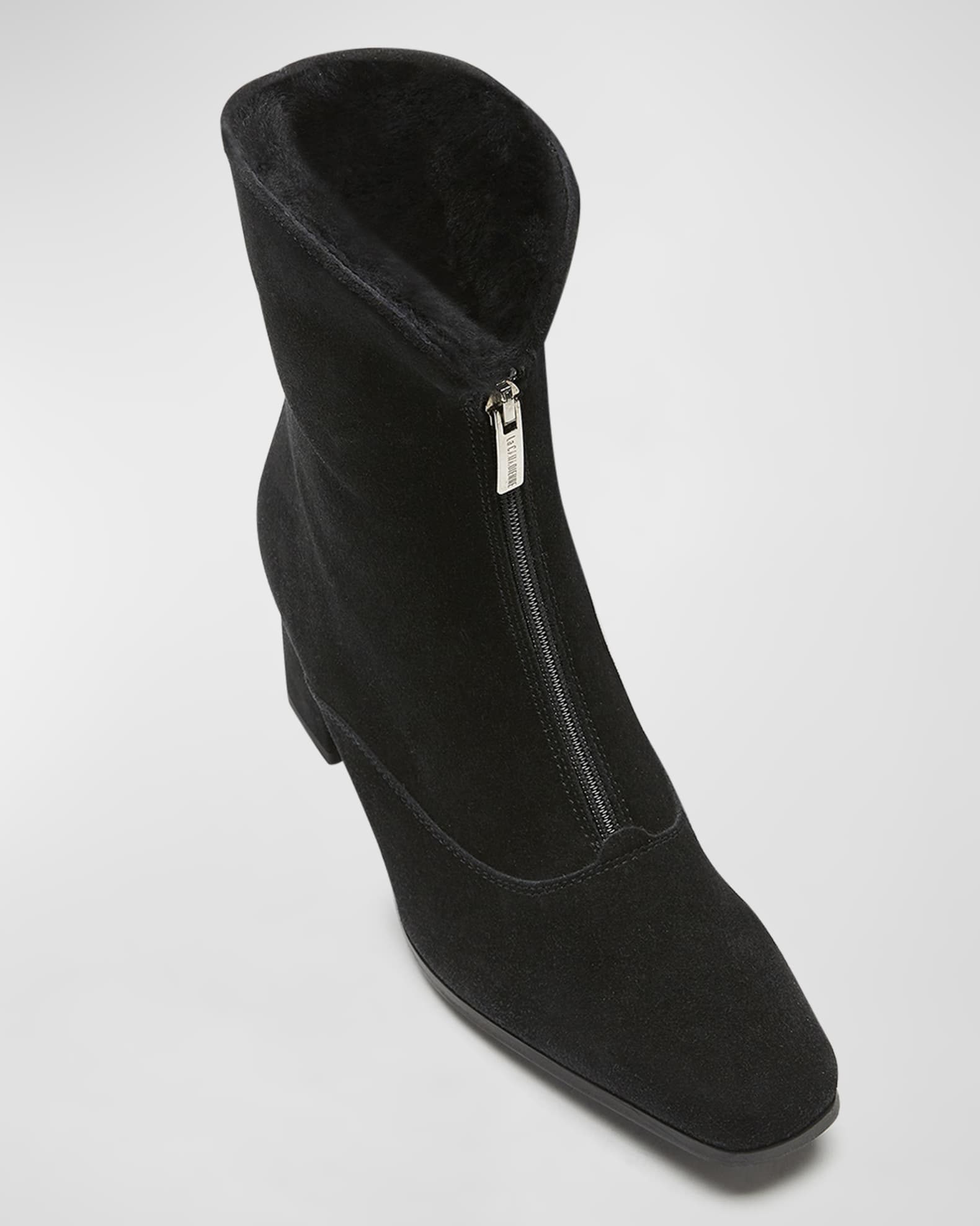 Suede & Shearling CC Boot
