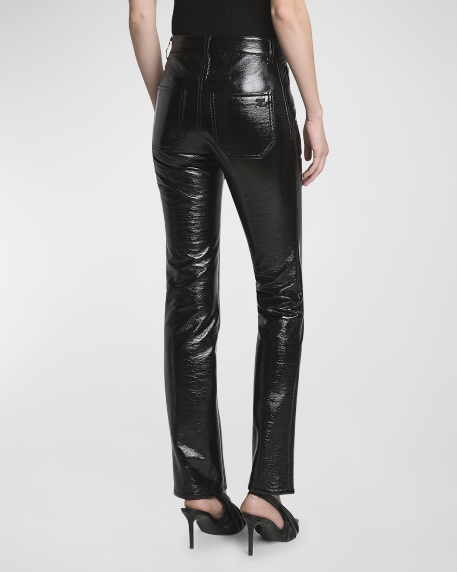 Reedition Vinyl Ankle Boots