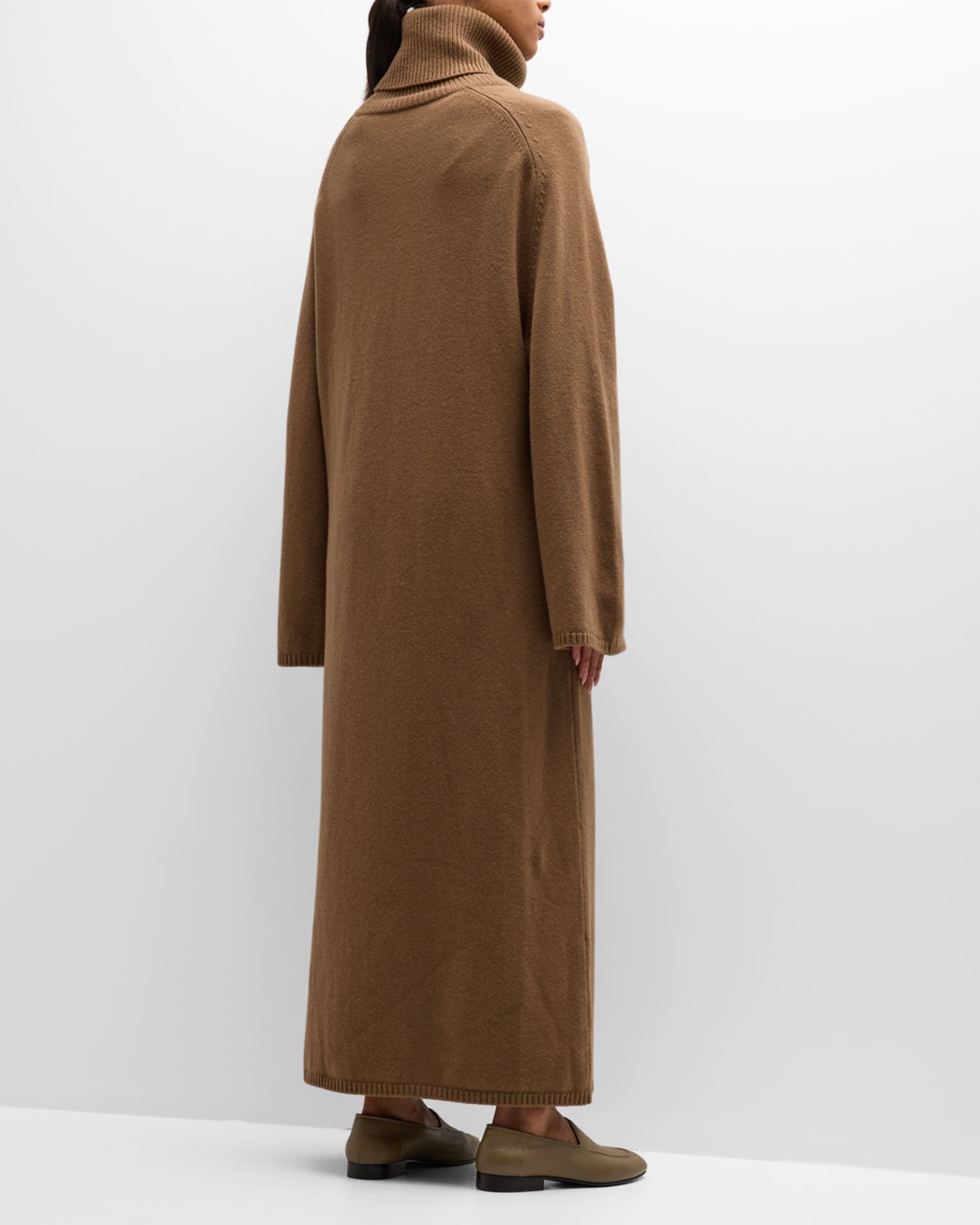 Joseph Viviane Front Slit Wool Dress | Neiman Marcus