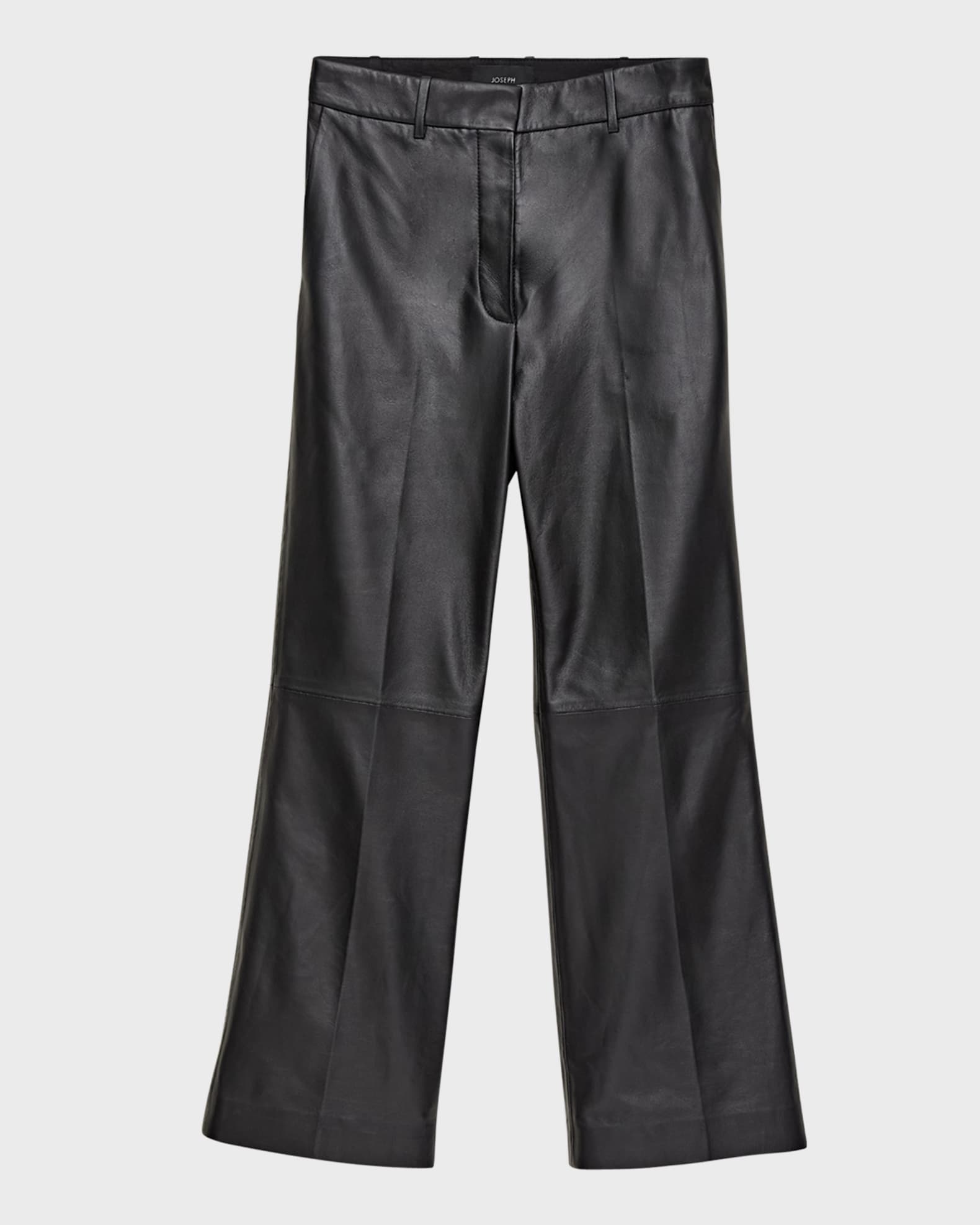 Joseph Talia Kick Flare Nappa Leather Pants | Neiman Marcus
