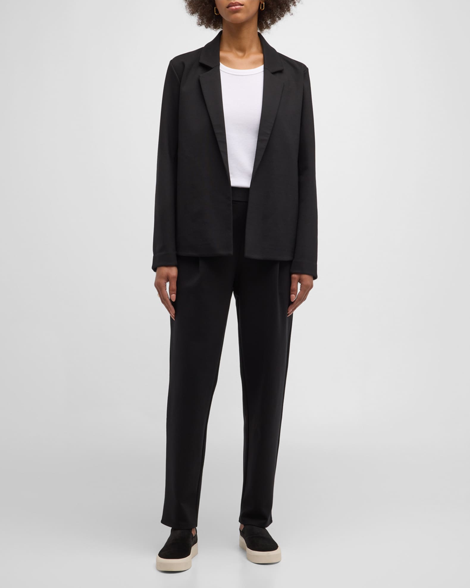 Ladies on sale ponte blazer