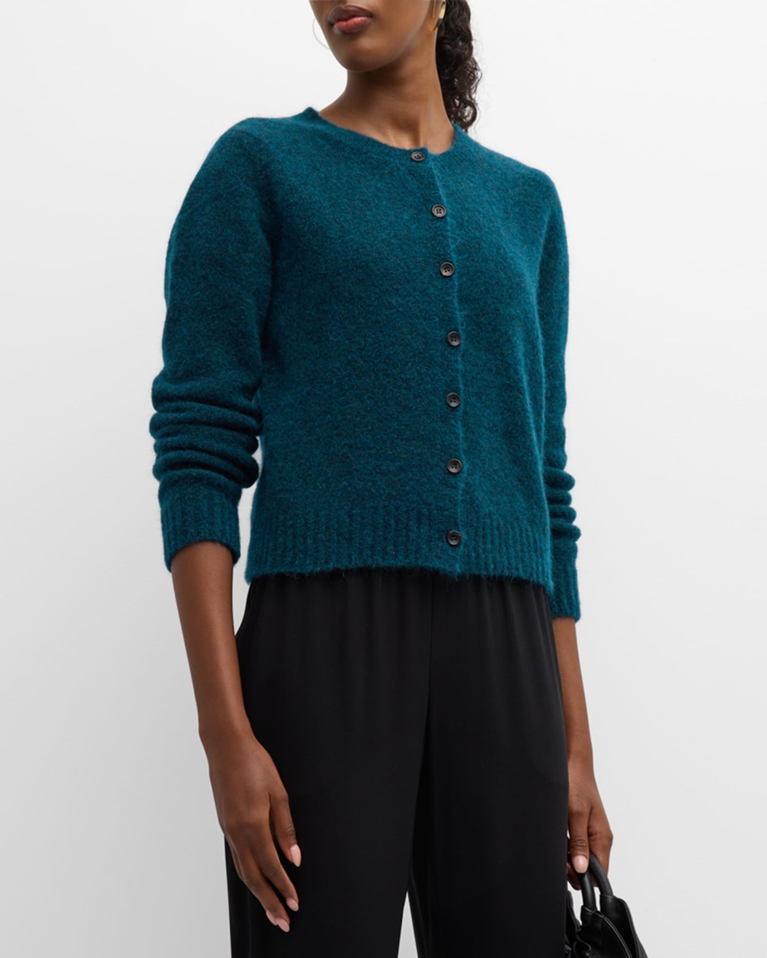 Eileen fisher fringe hem sweater online