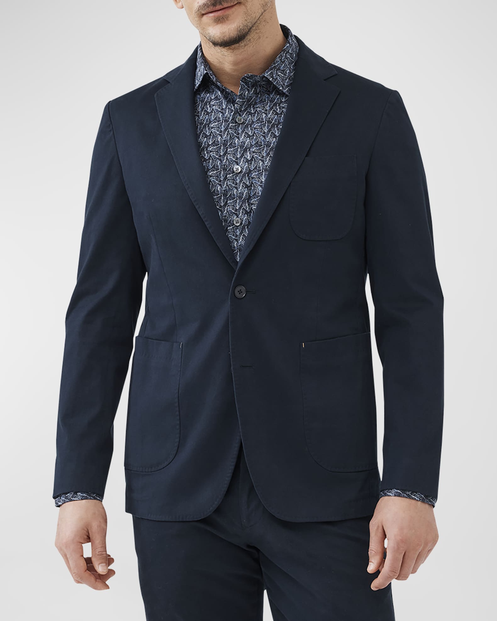 Rodd Gunn Men s Owen Valley Supima Cotton Single Breasted Sport Coat Neiman Marcus