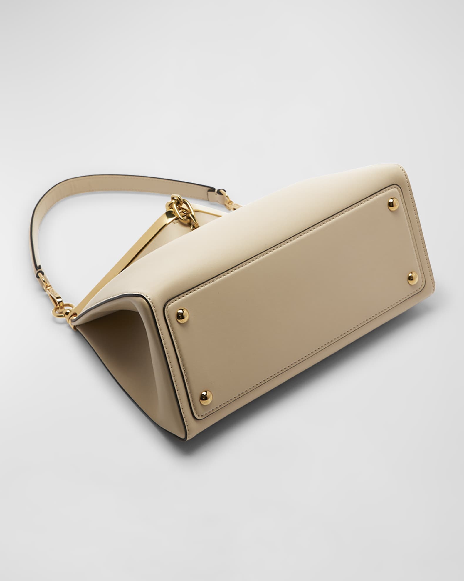 Etro Vela Frame Leather Medium Shoulder Bag | Neiman Marcus
