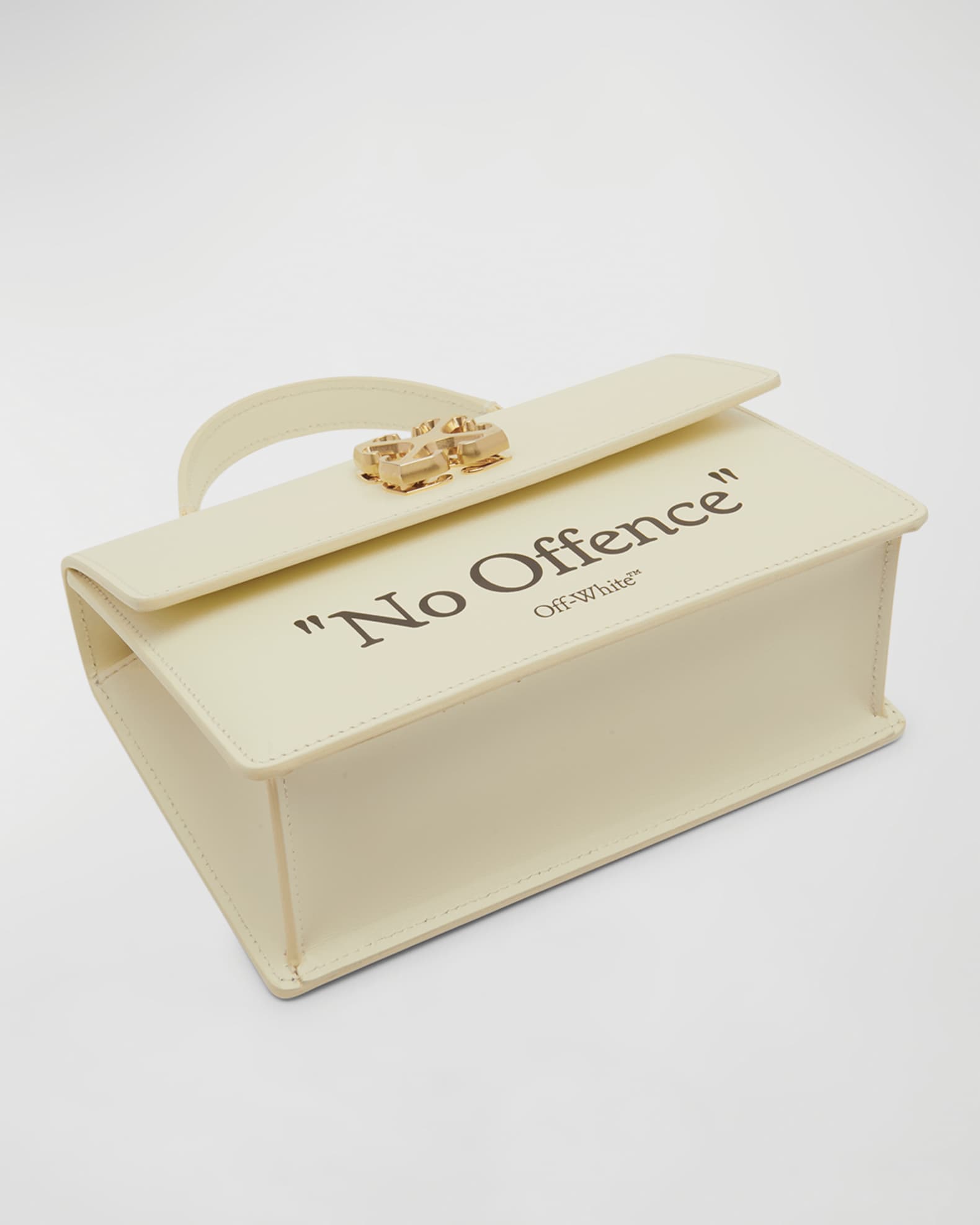 Jitney 1.4 Quote Leather TopHandle Bag Neiman Marcus