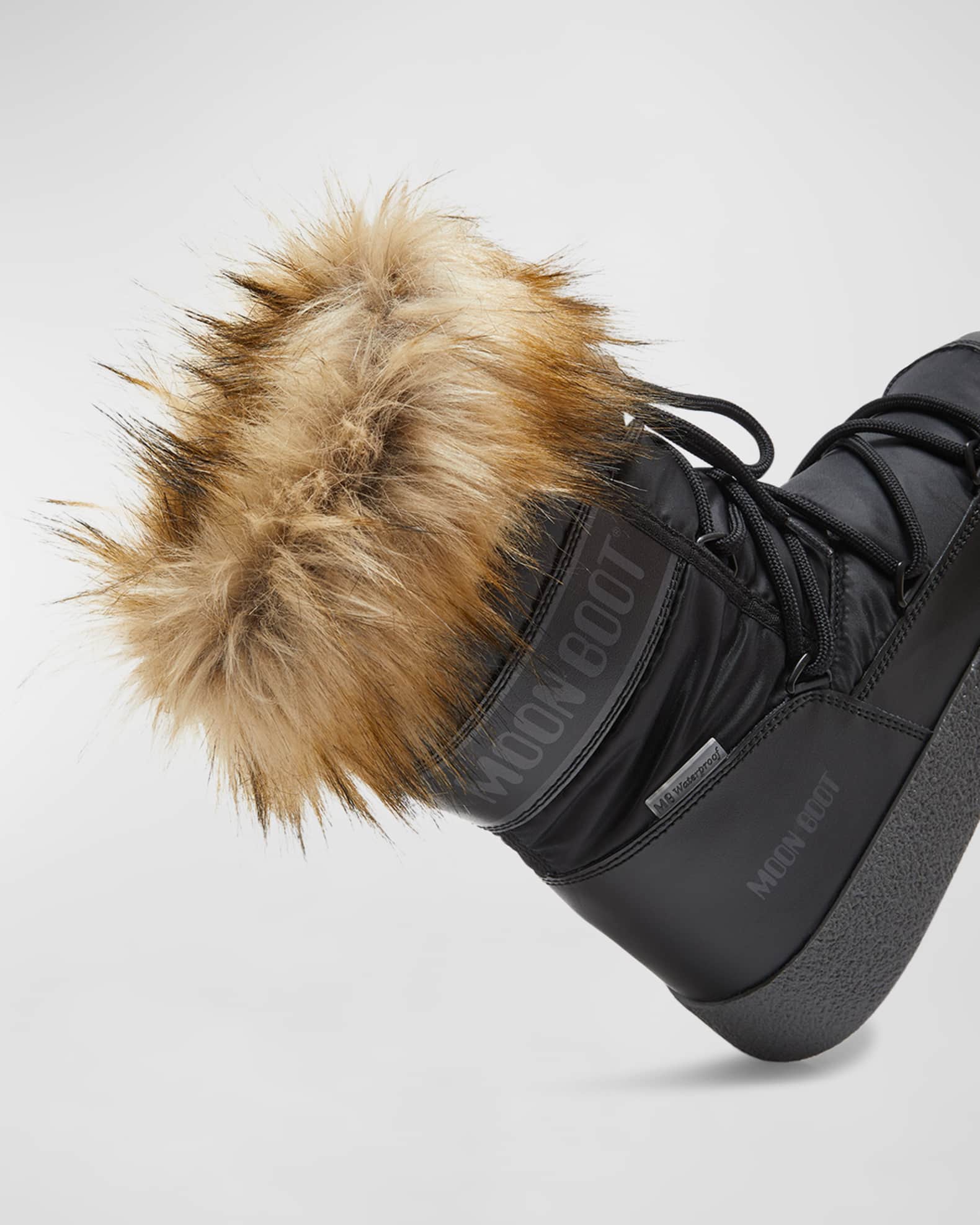 Moon boot monaco low fur sale