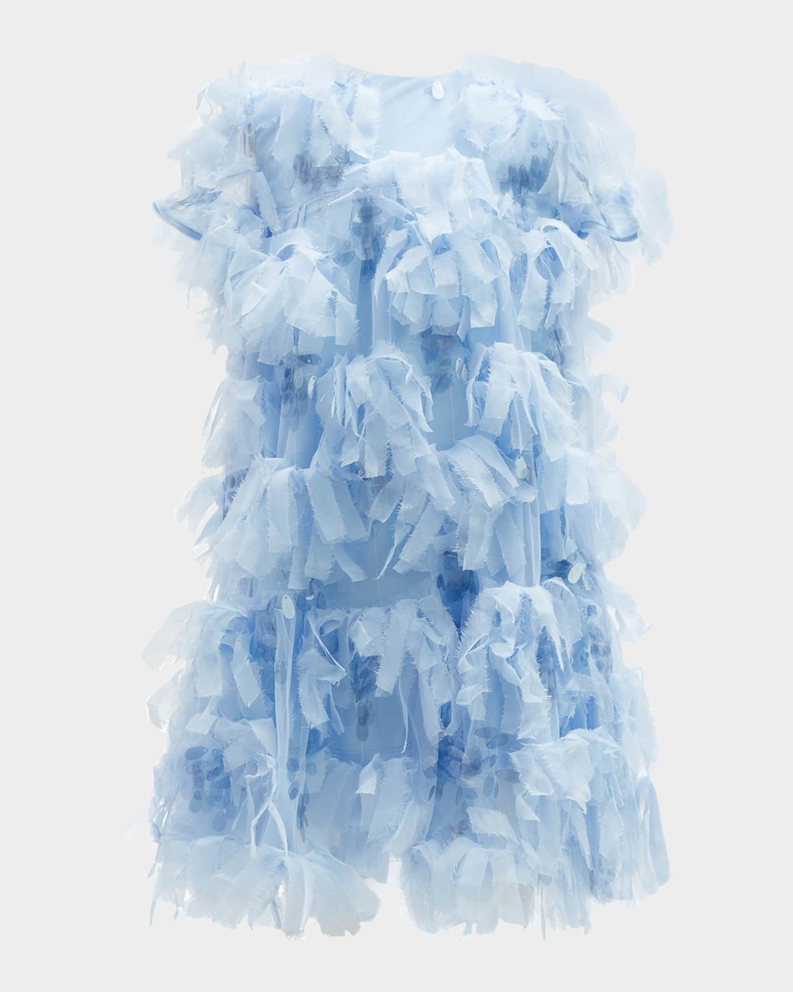 Girl's Mallory 3D Tiered Dress, Size 4-12 0