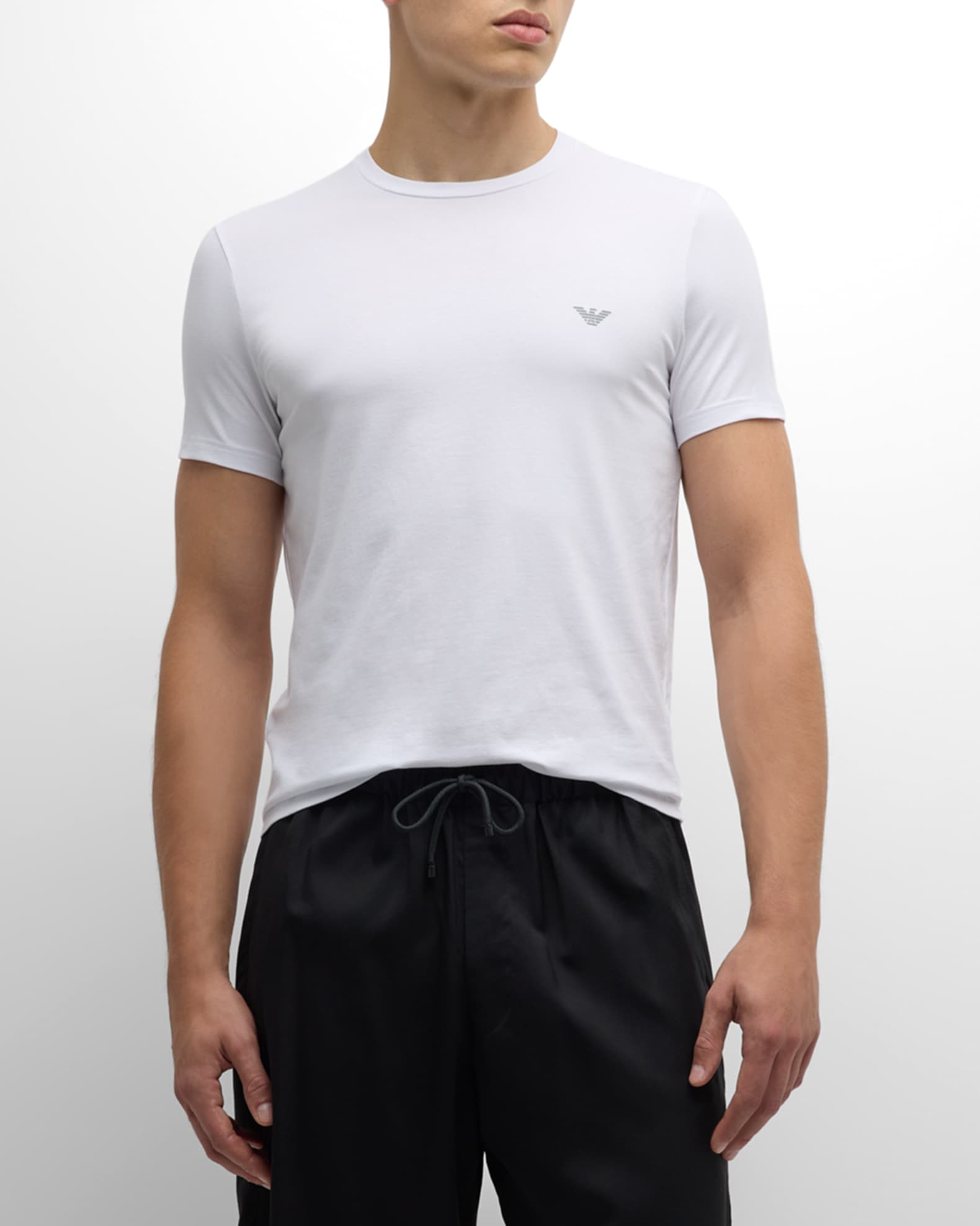 Emporio Armani Men's Endurance TwoPack TShirts Neiman Marcus