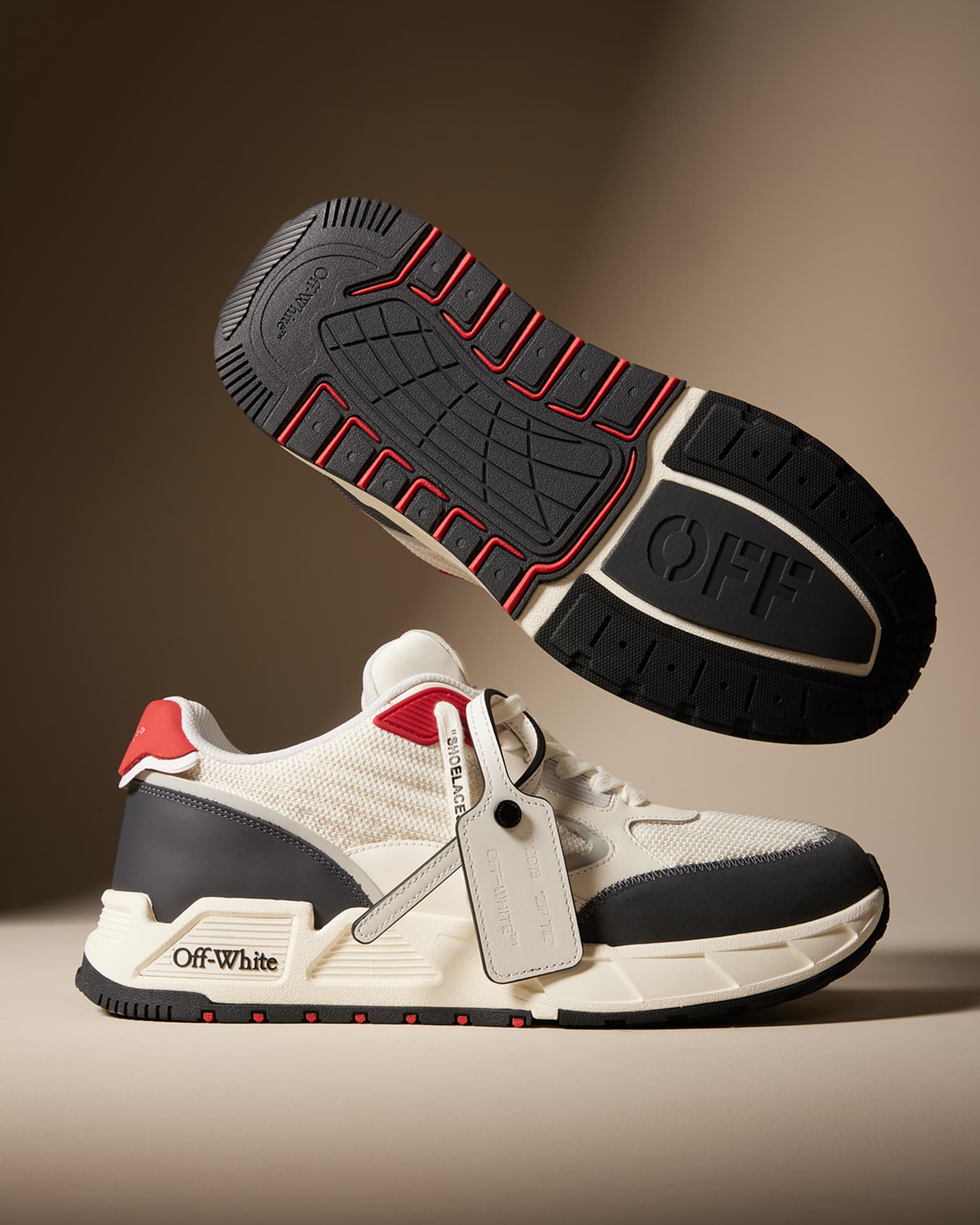 Off white running shoe clearance