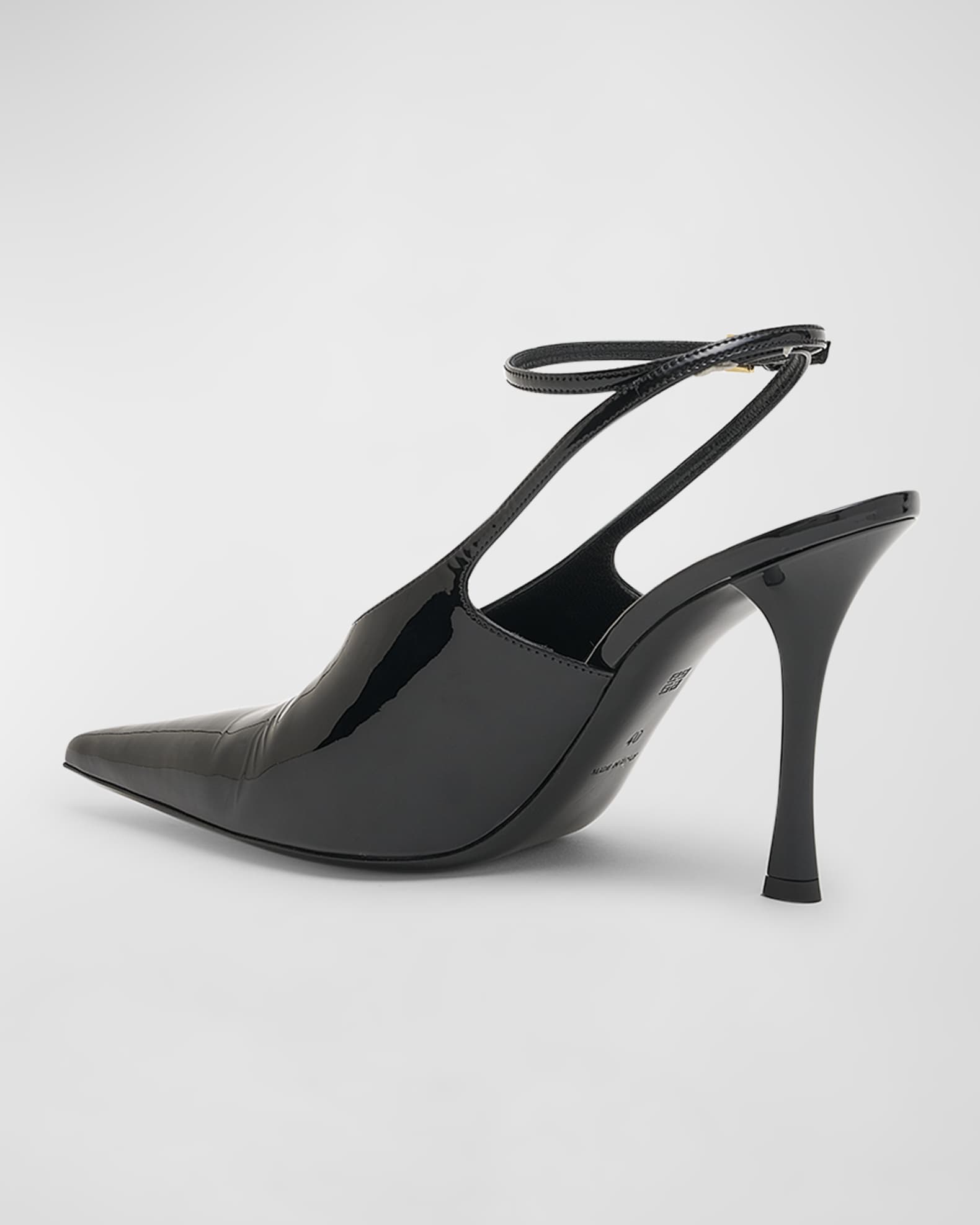 Givenchy Show Patent Ankle-Strap Pumps | Neiman Marcus