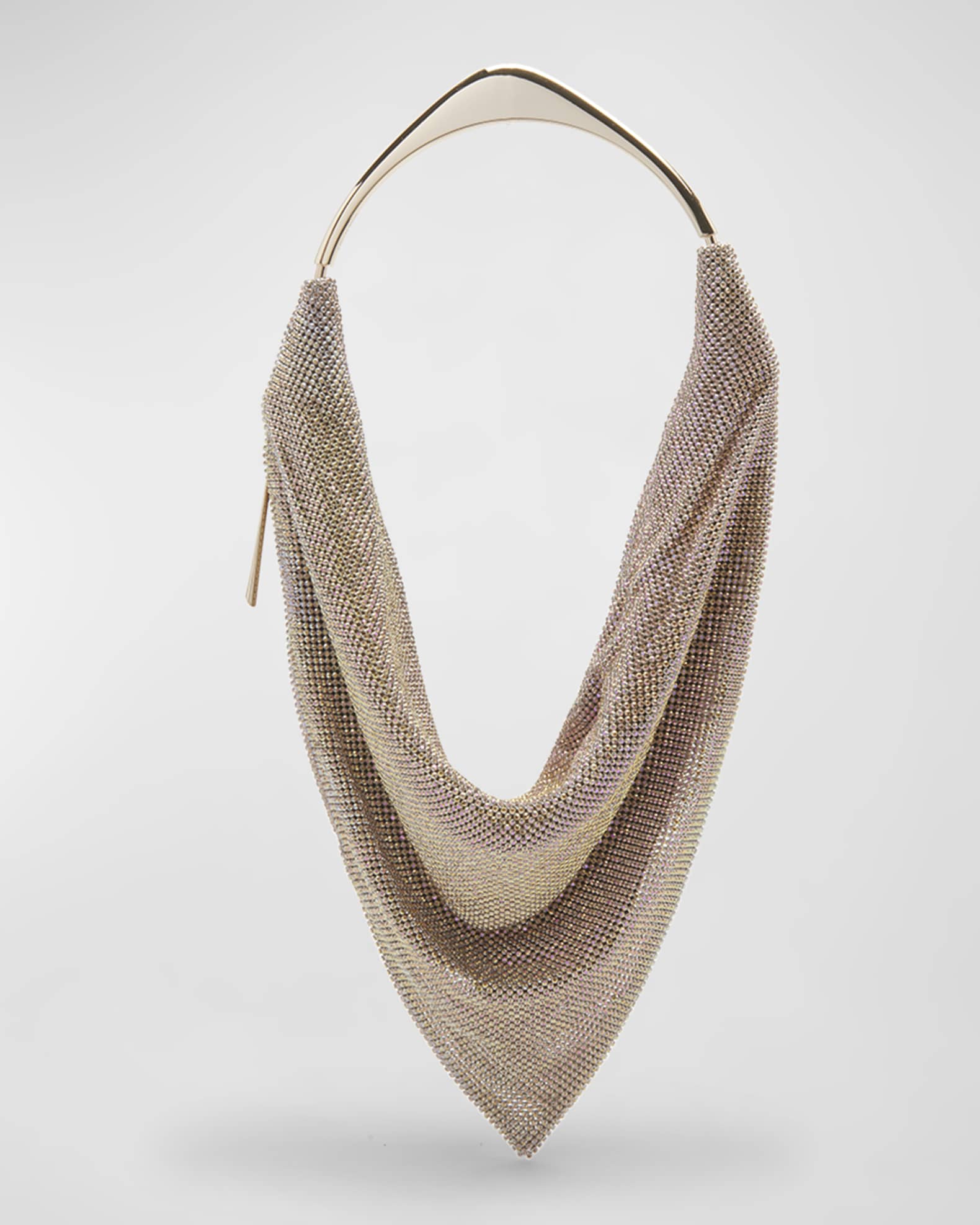 Benedetta Bruzziches Ursolina Crystal Top-Handle Bag