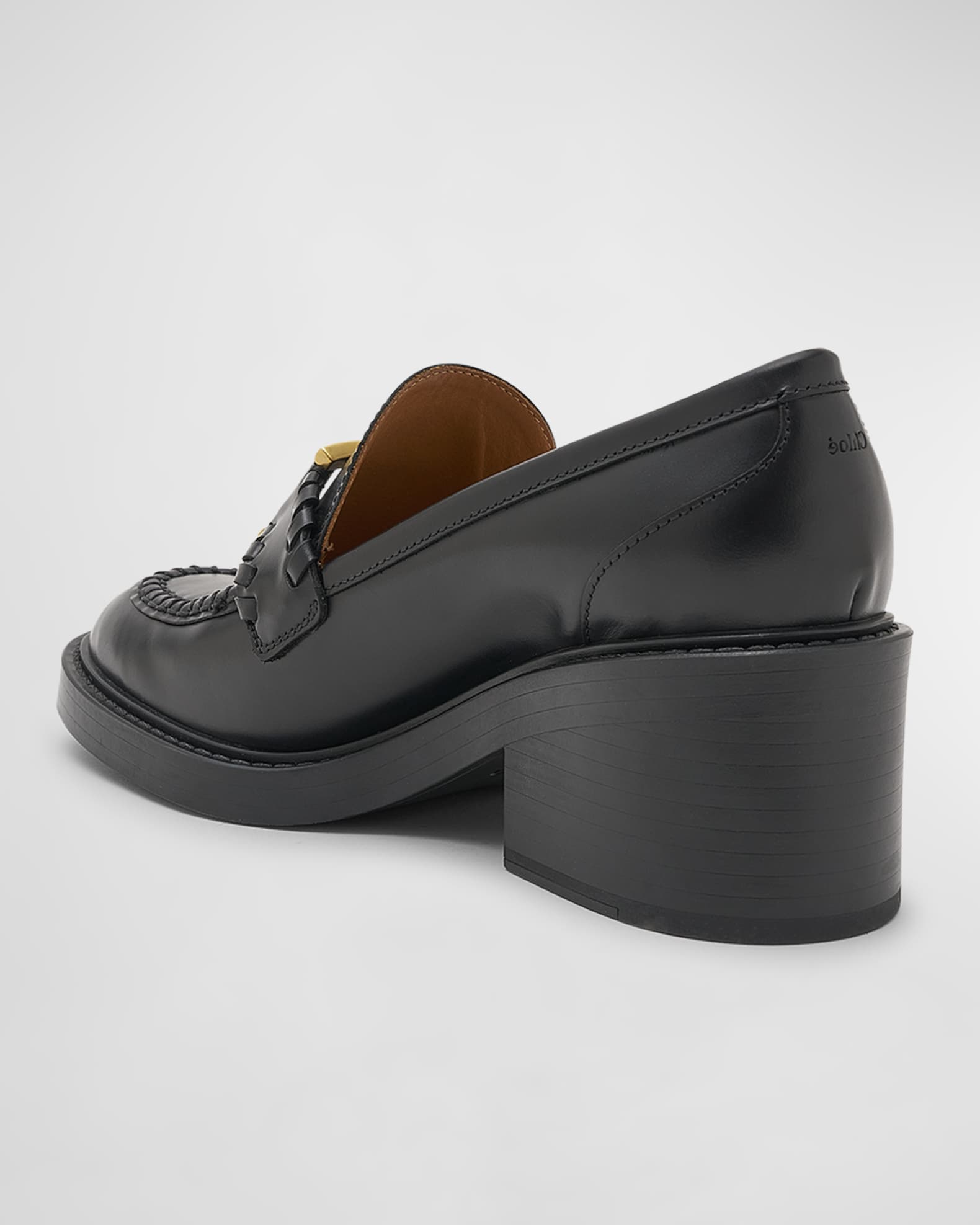 Chloe Marcie Leather Loafers | Neiman Marcus