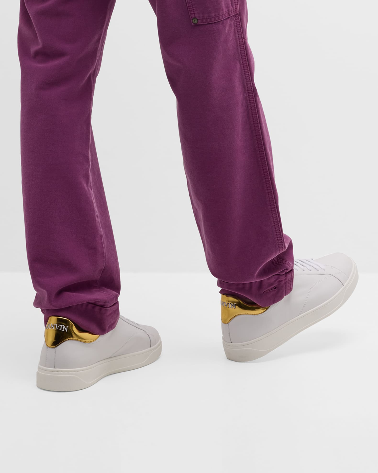 Men's DDB0 Leather Low-Top Sneakers 1