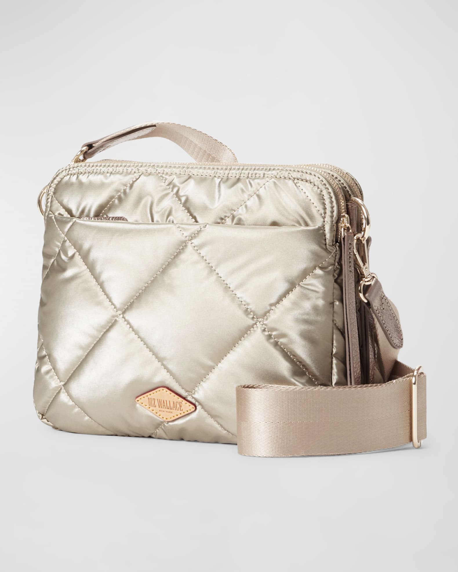 MZ WALLACE Madison Quilted Crossbody Bag Neiman Marcus