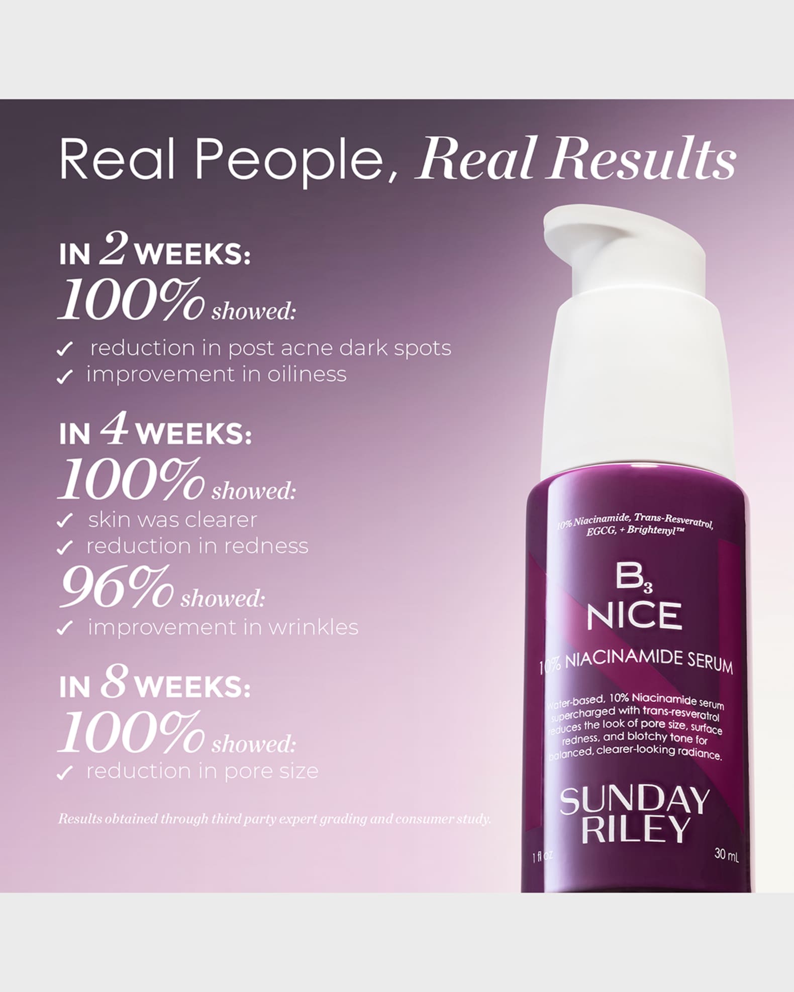 Be Nice 10% Niacinamide Serum, 1 oz. 1