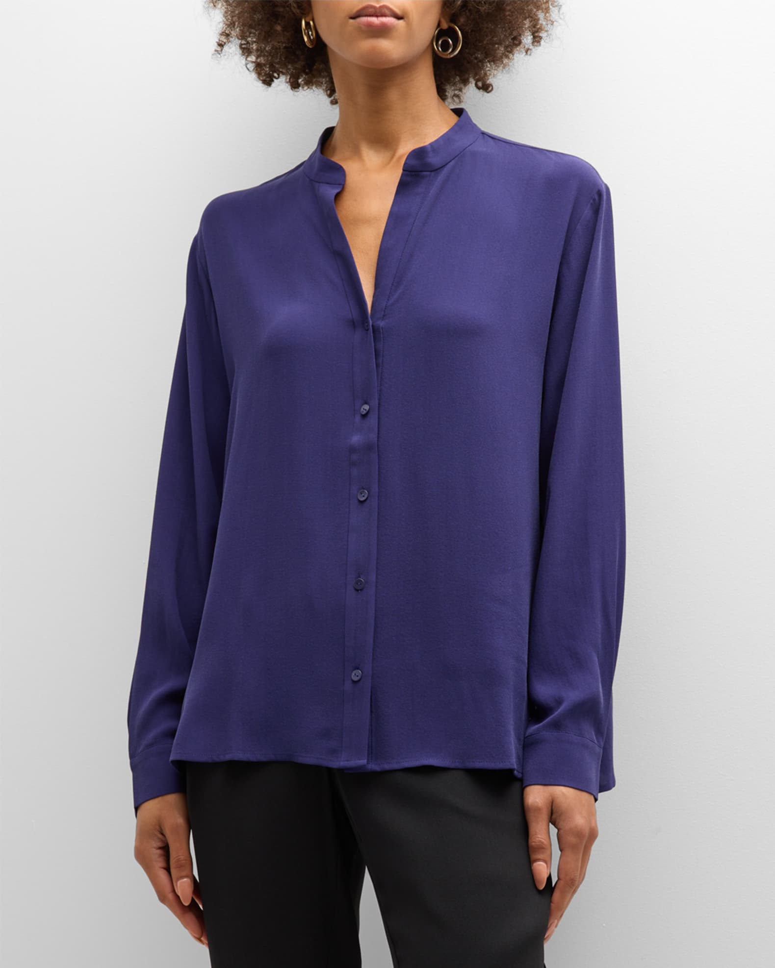 Eileen fisher petite tops sales