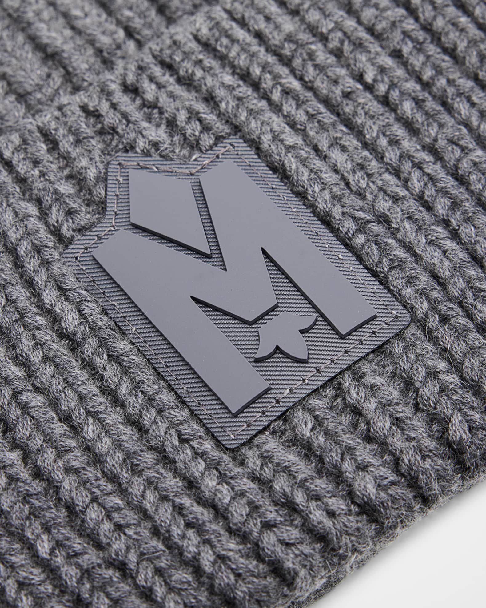 Mackage Men's M-Logo Patch Beanie Hat Neiman Marcus