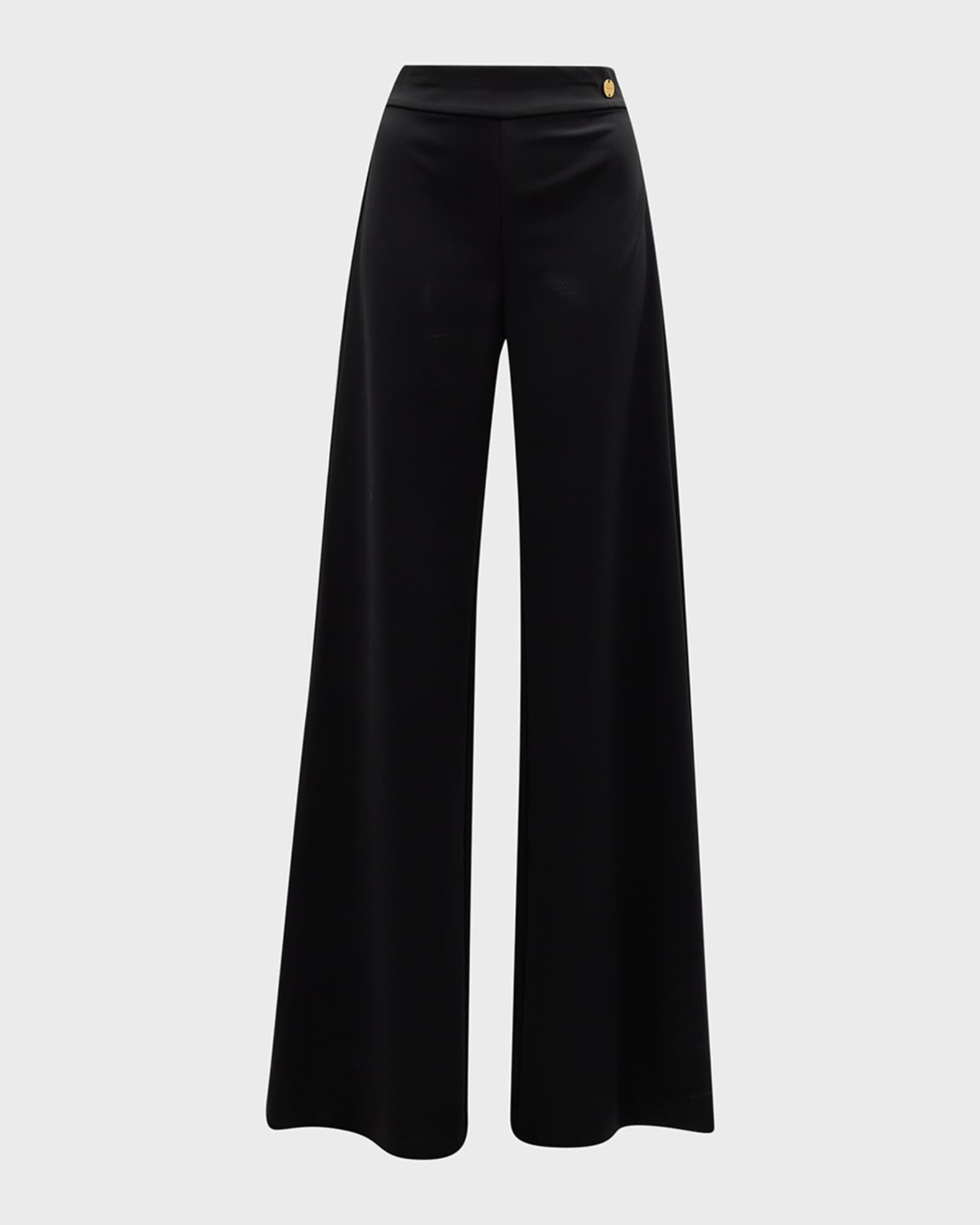 CREPE JERSEY STRAIGHT PANTS