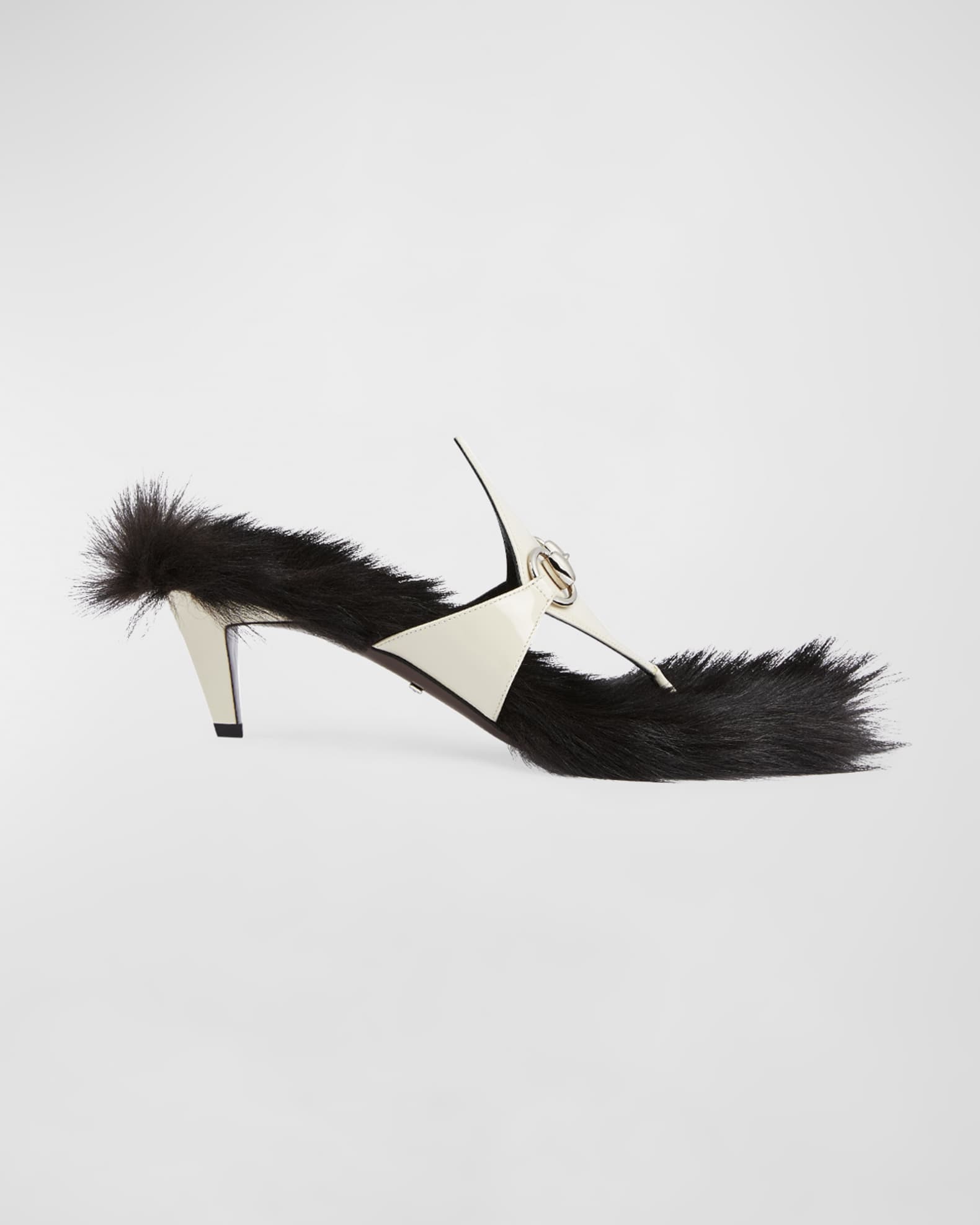 Gucci sandals new arrivals with fur