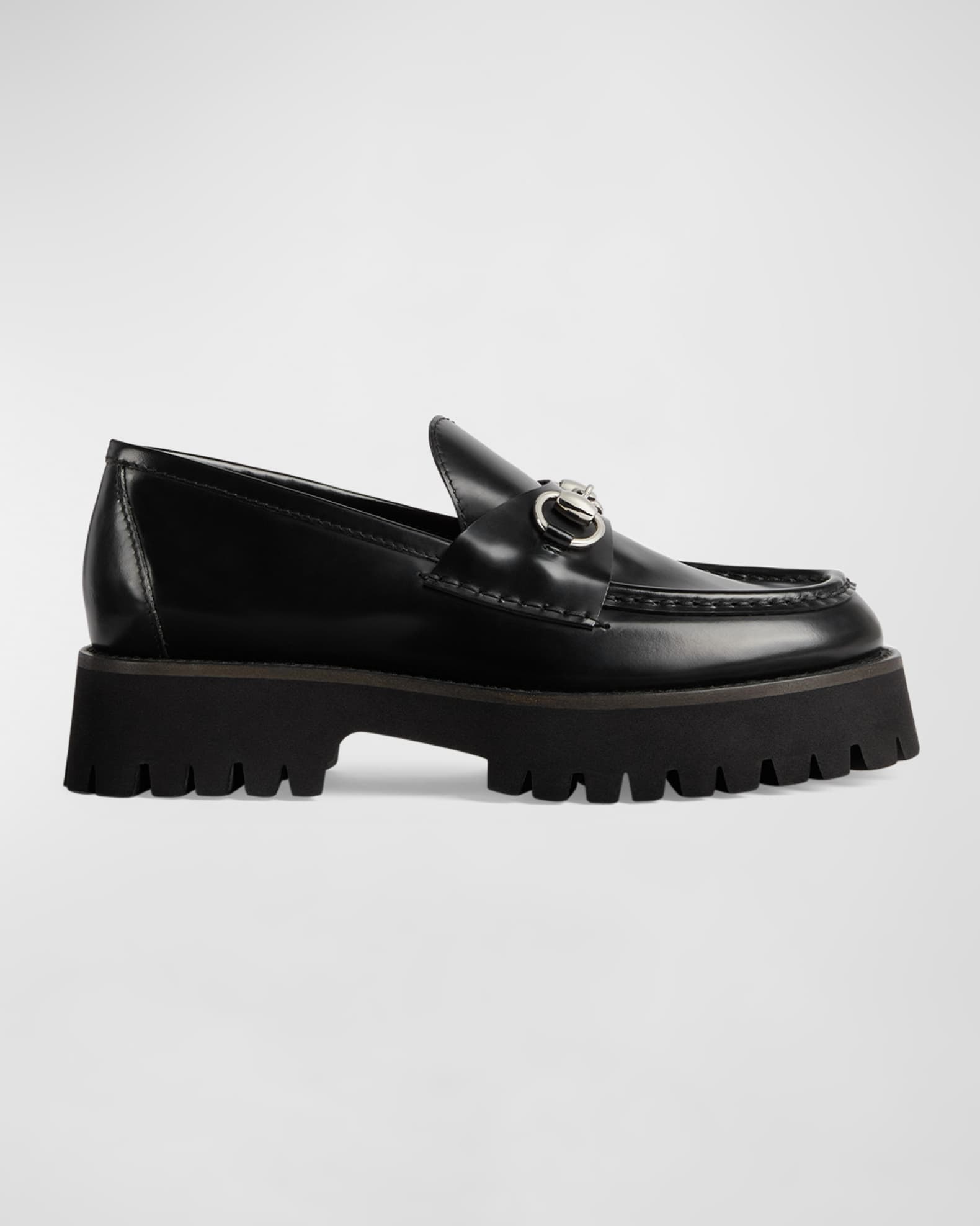 Sylke Leather Bit Loafers 0