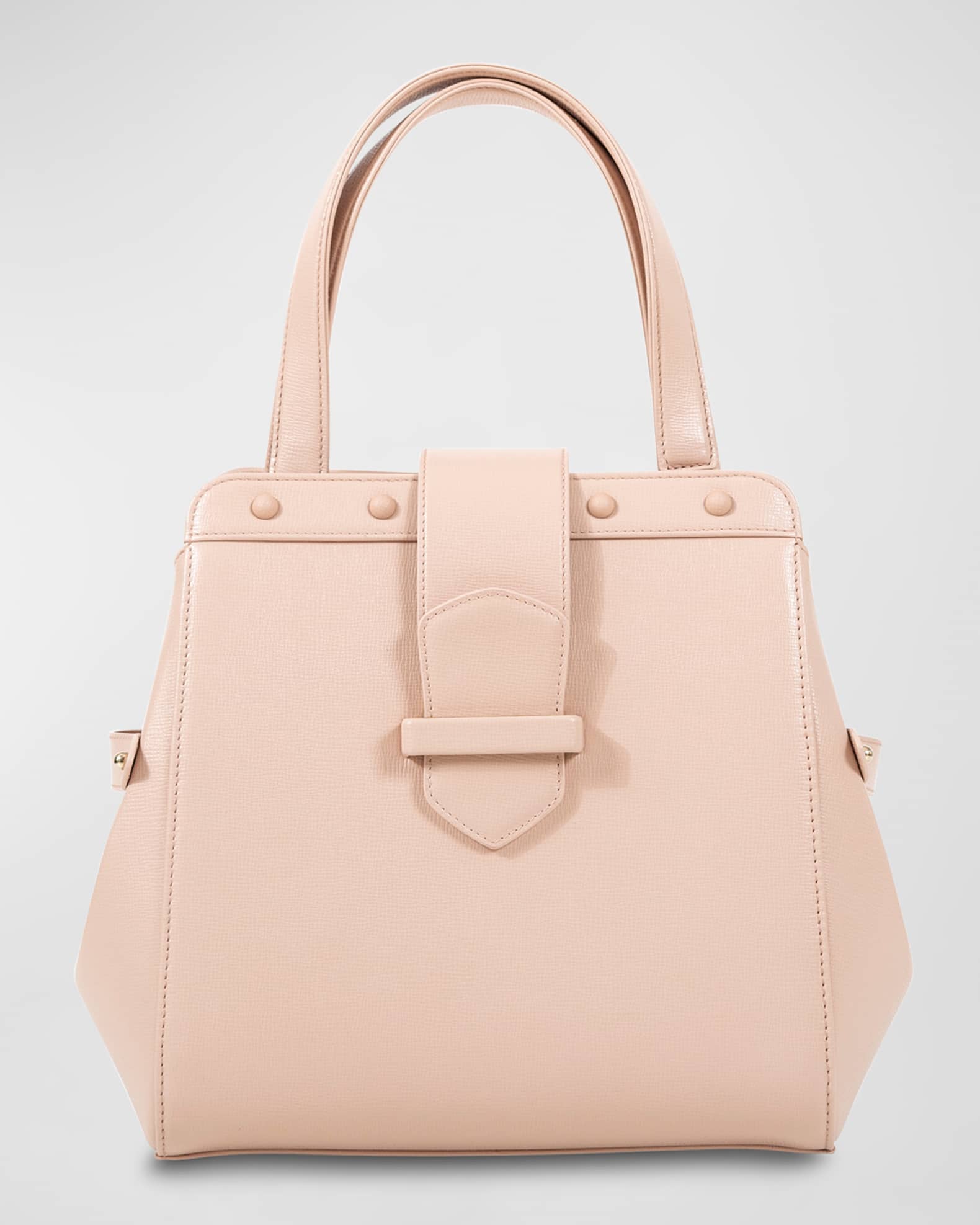 Camilla Mini Leather Tote Bag 0