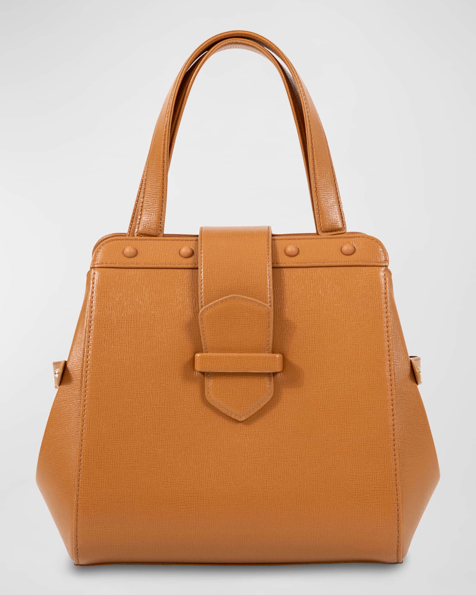 Camilla Mini Leather Tote Bag 0