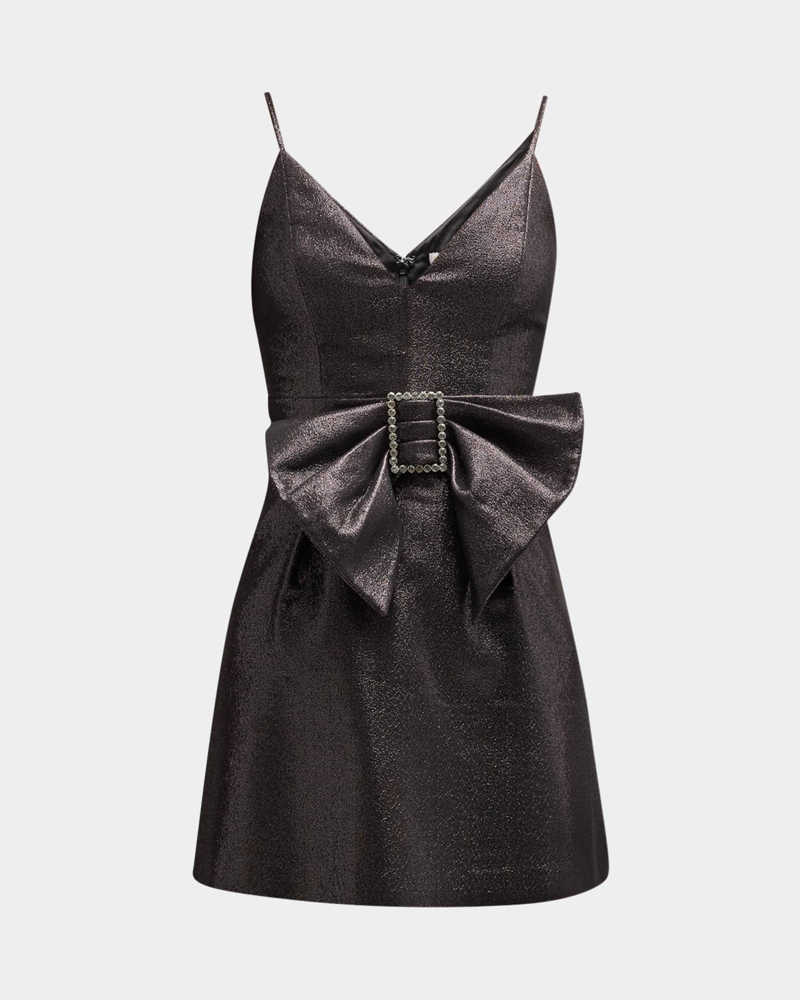 Ramy Brook Ana Metallic Mini Dress | Neiman Marcus