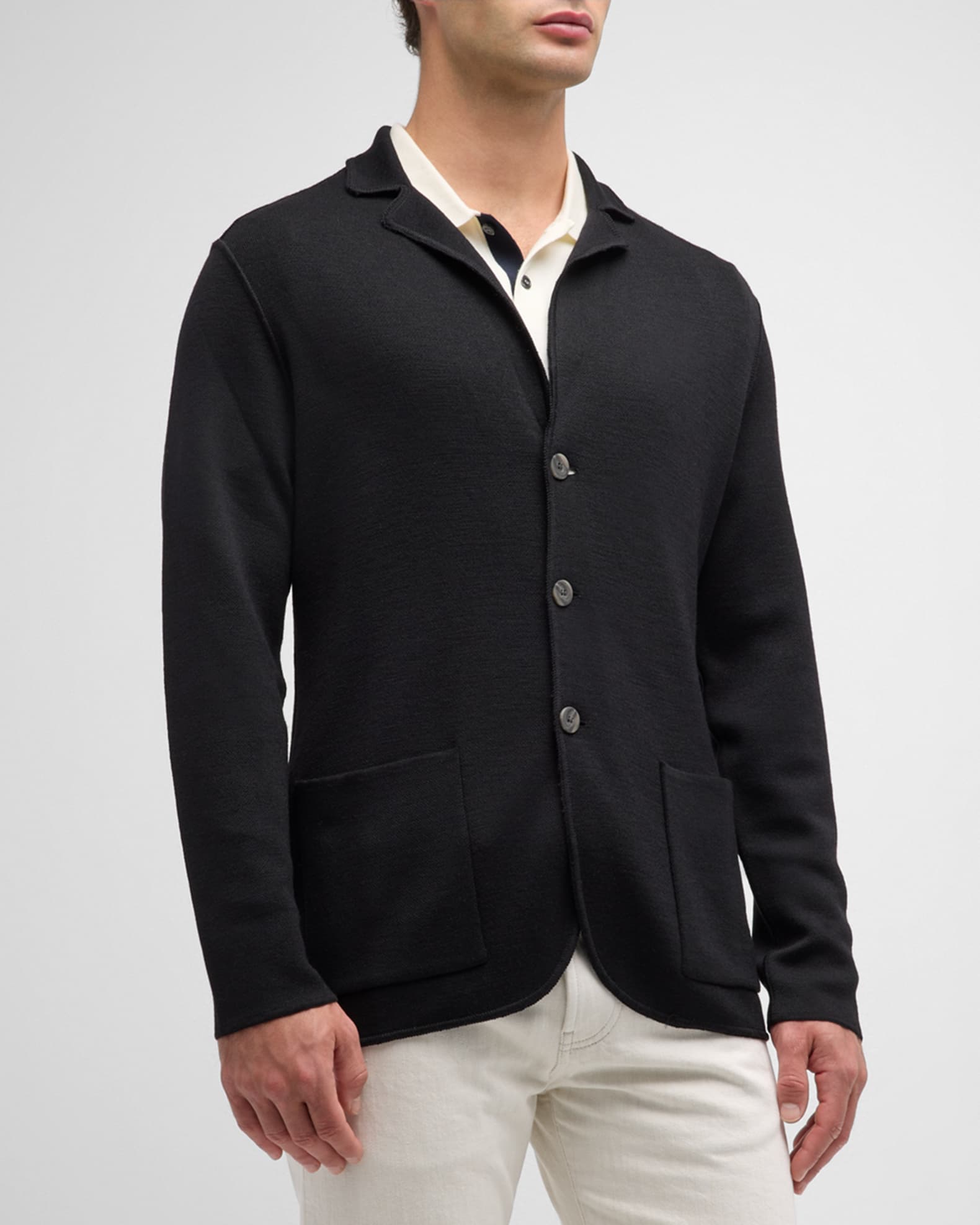 Three button sweater deals