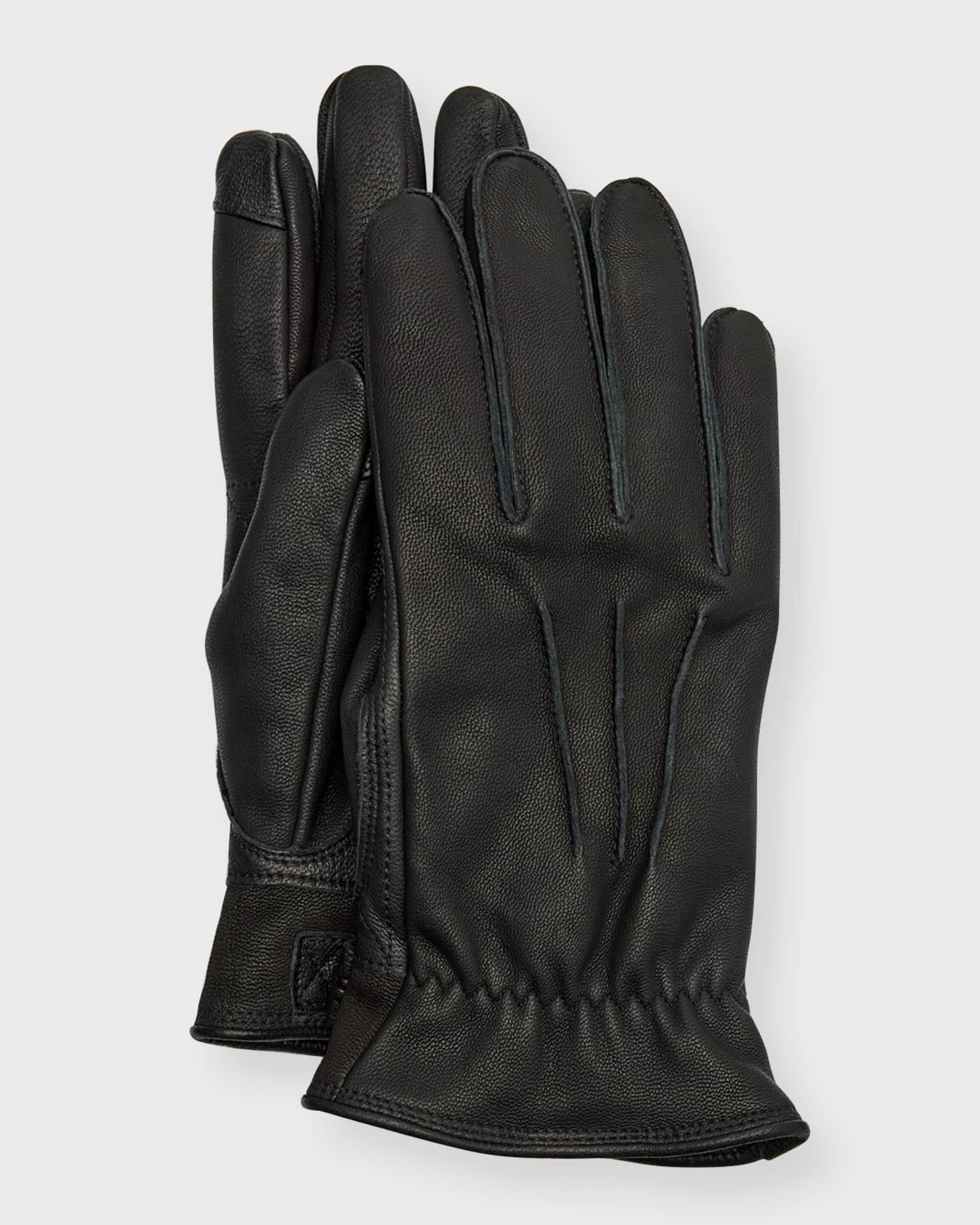 UGG Men's 3 Point Leather Gloves