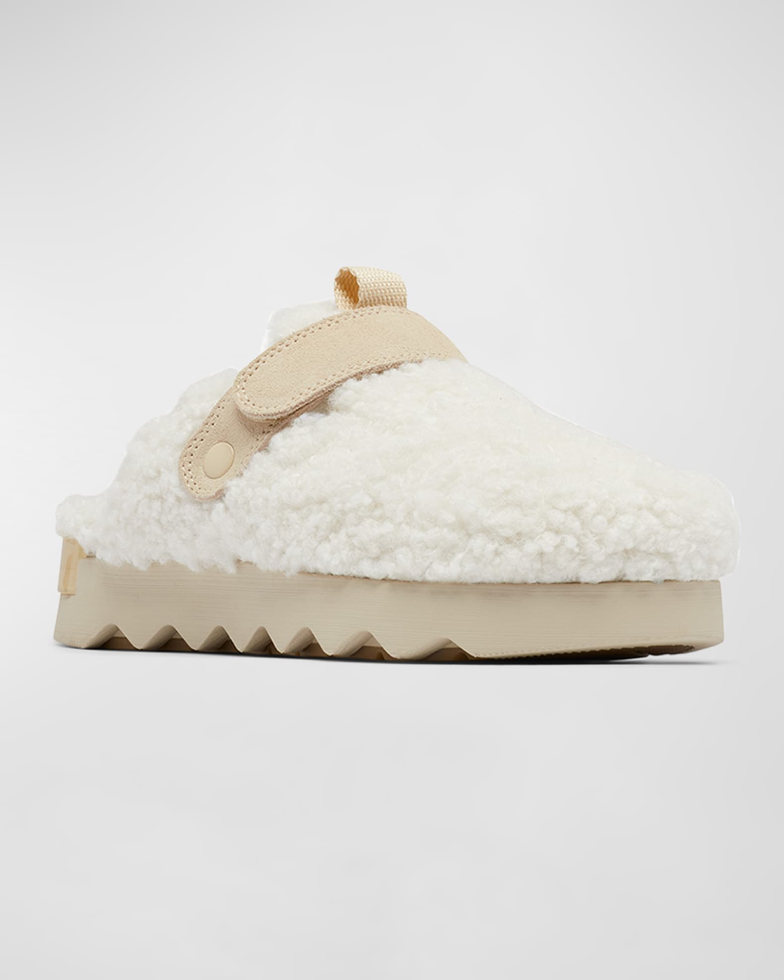 Viibe Faux Fur Cozy Mules 1