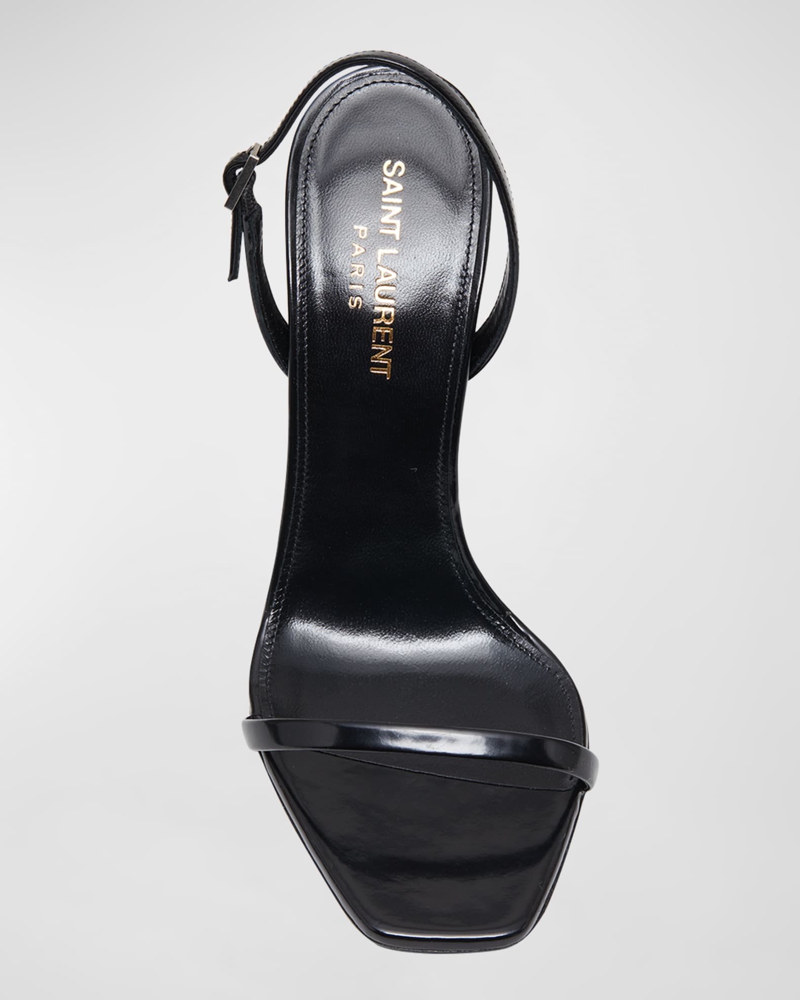 saint laurent louis vuitton heels with logo