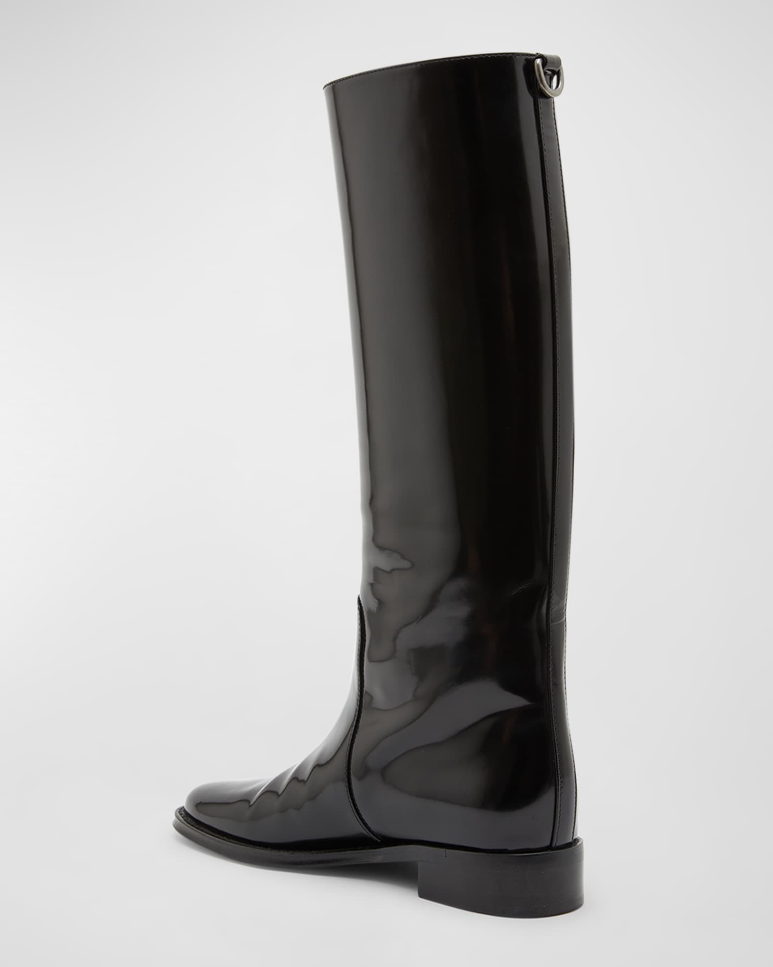 Patent riding boots best sale