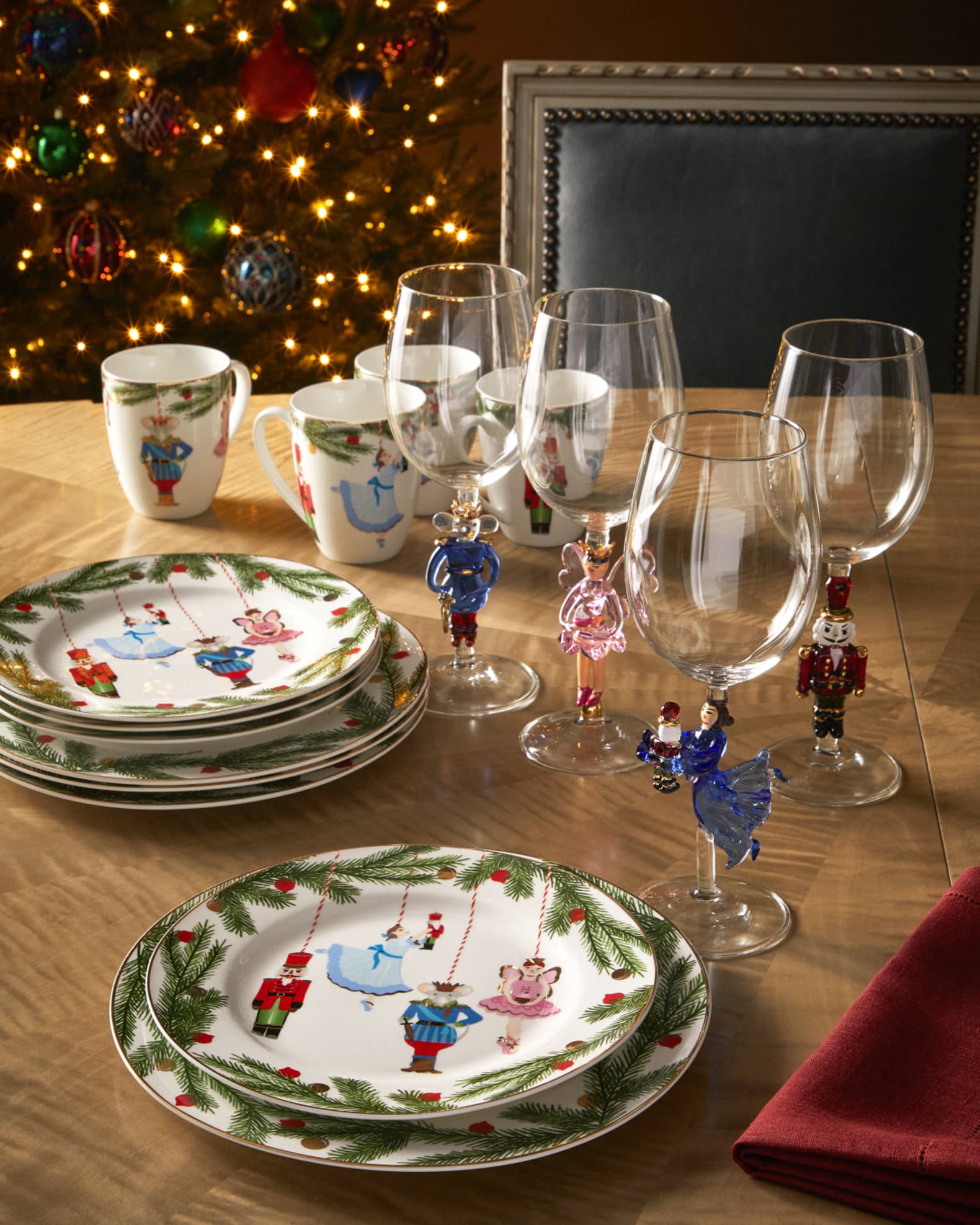 Christmas Dinner Plates