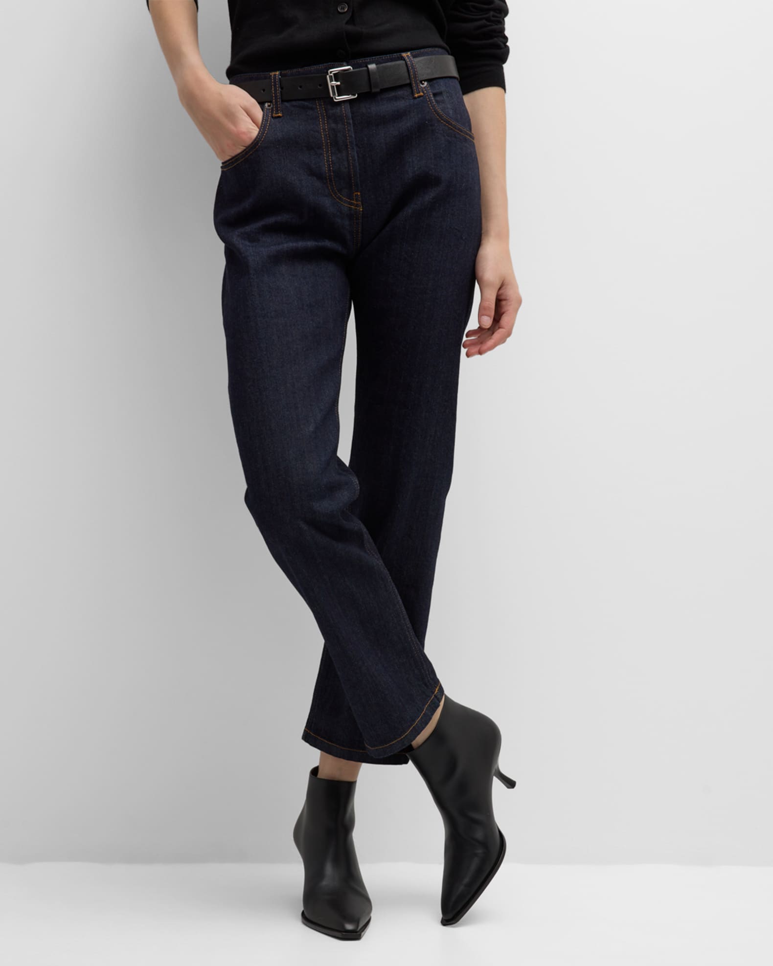 THE ROW Riaco StraightLeg Jeans Neiman Marcus
