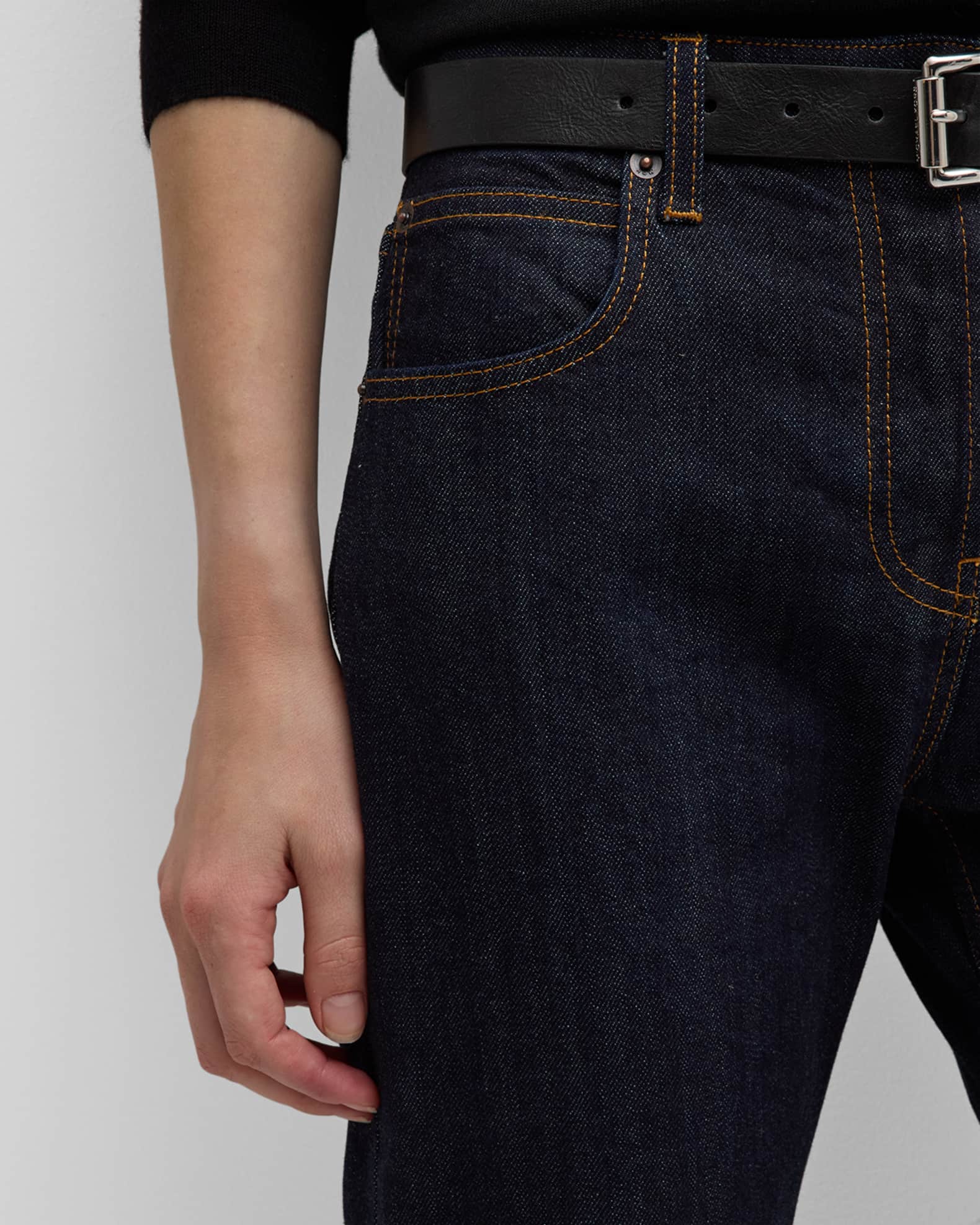 THE ROW Riaco Straight-Leg Jeans | Neiman Marcus